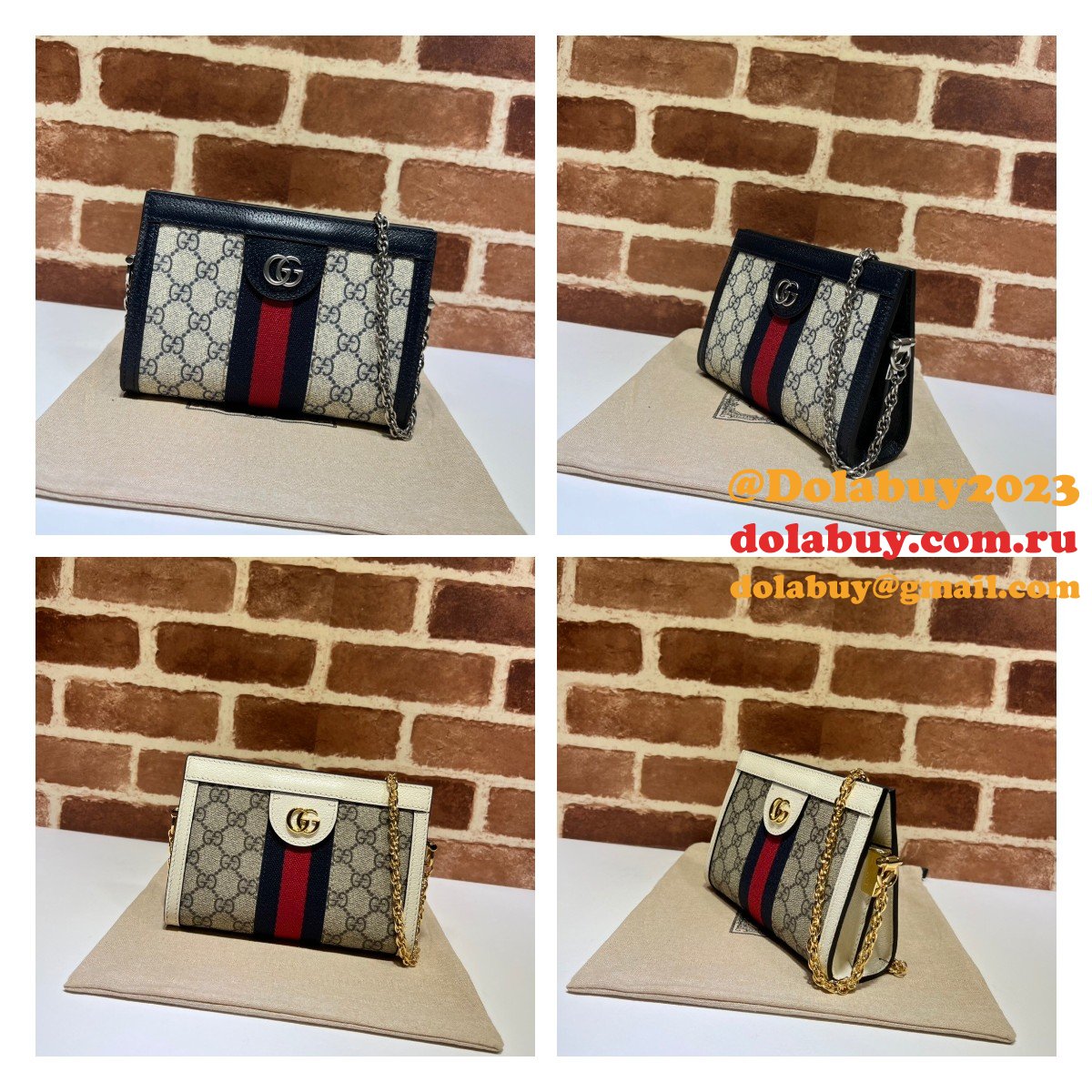 replica G*u*i inspired ophidia shoulder 602676 bag gg supreme