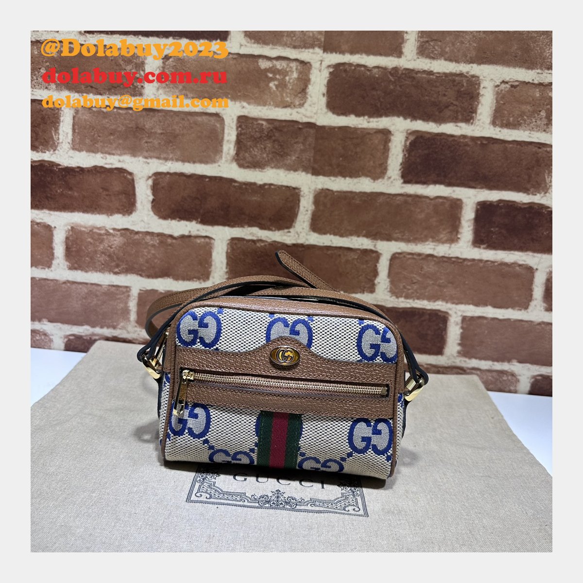 ophidia gg supreme replica G*u*i 517350 aaa+ bag