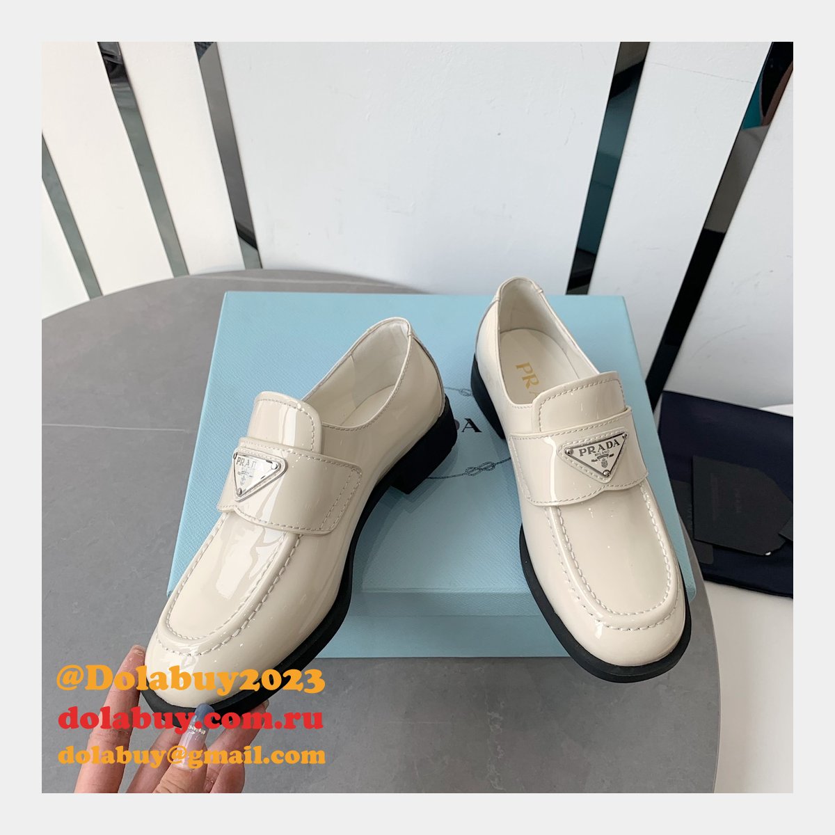 Best Designer Cheap Replica Prada Loafers Shoes