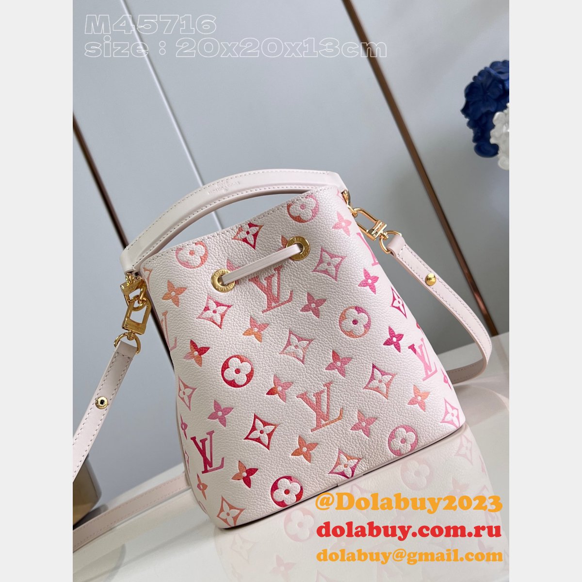 Perfect Louis Vuitton Inspired M45716 Neo Noe 2Way Shoulder Crpssbody Bag