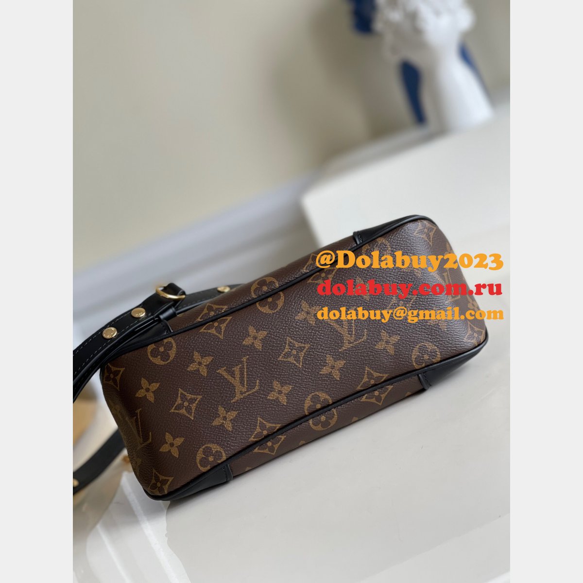 Knockoff Louis Vuitton From china M45832/M45831 Boulogne Monogram Canvas Bag