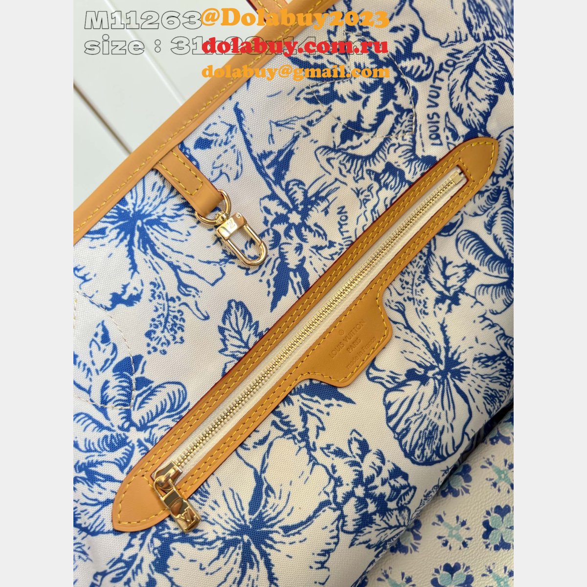 Neverfull Duplicate M25317/M11263 Louis Vuitton Totes Dolabuy Replica Bag