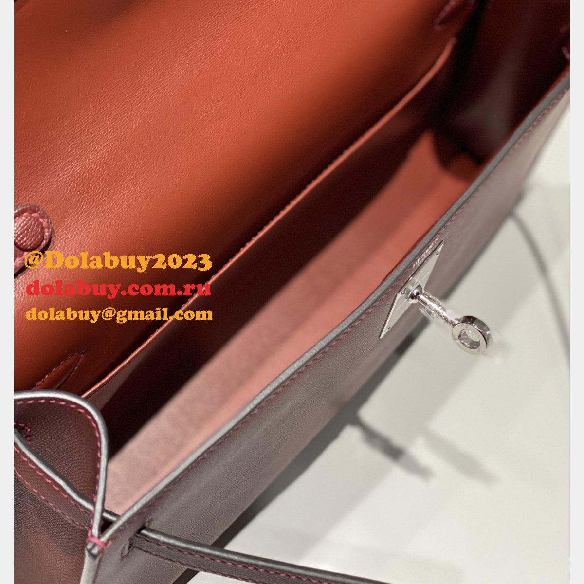 Luxury hermes kelly elan Customized Madame BAG