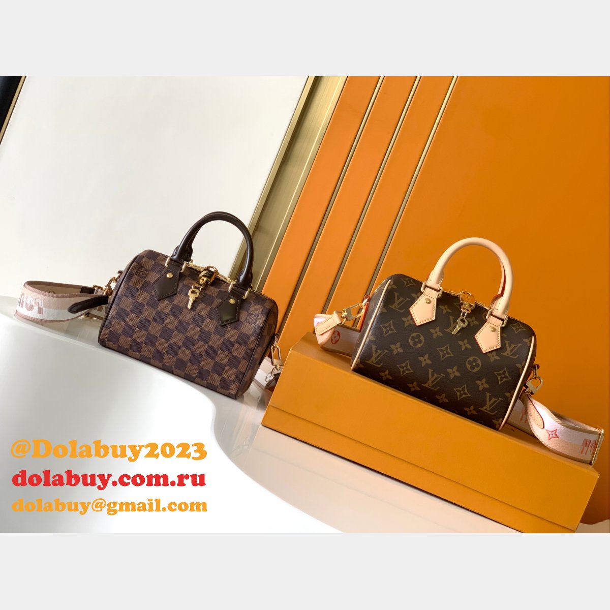 Speedy Bandoulière Monogram M46594 Louis Vuitton Bag 20CM