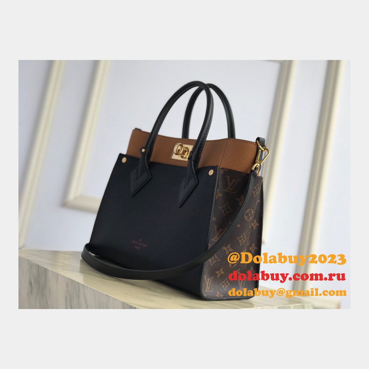 Cheap M53823 Louis Vuitton On My Side High End Leathers