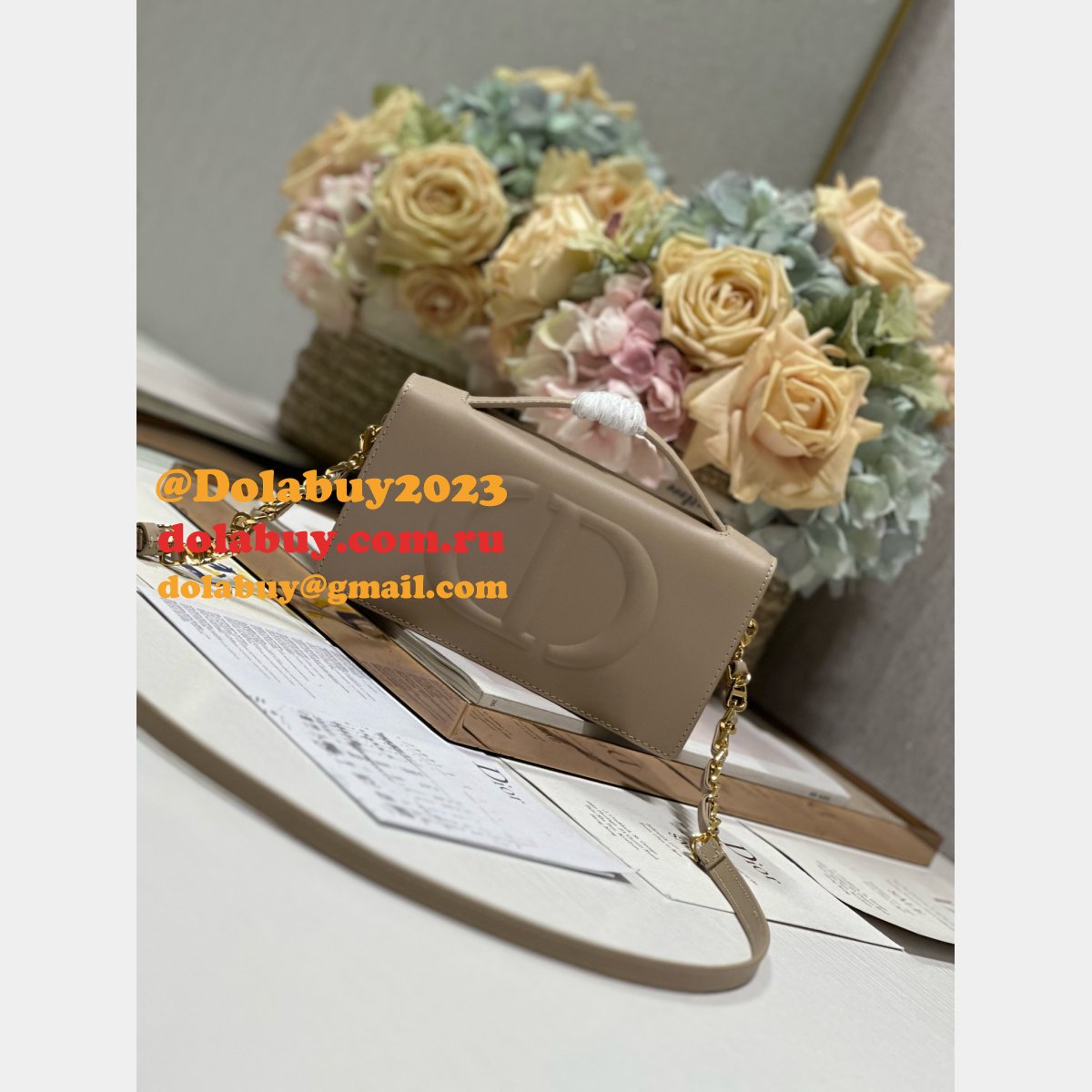 CD Signature Dior 2209 Best High Replica Designer Tote Bags