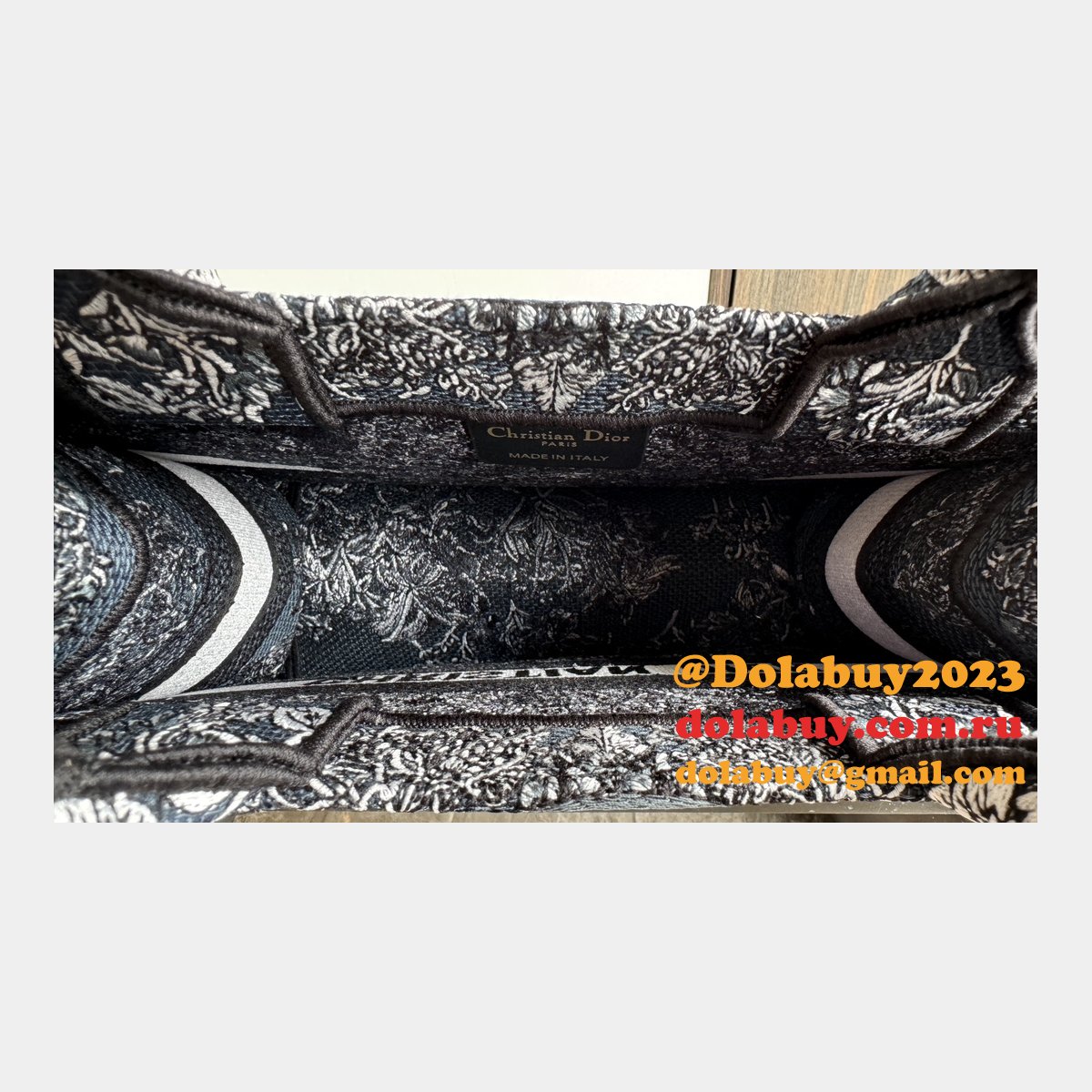 Buy Cheap Replica Bags Christian Dior CD Book Tote Online