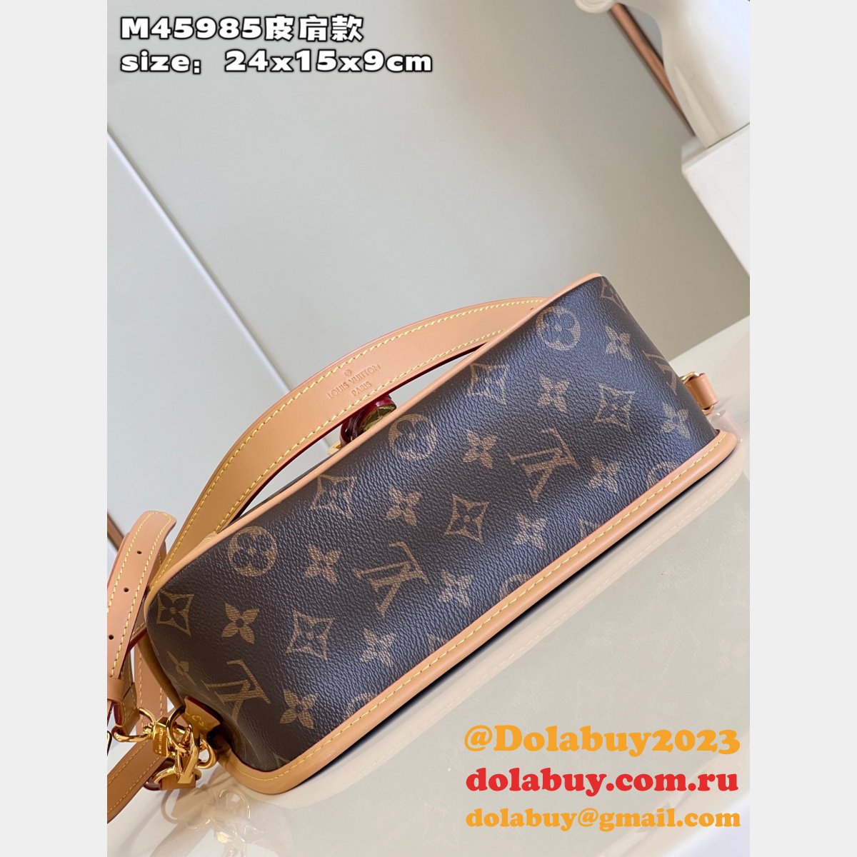 Diane Monogram Canvas M45985 Replica Louis Vuitton Luxury Bag