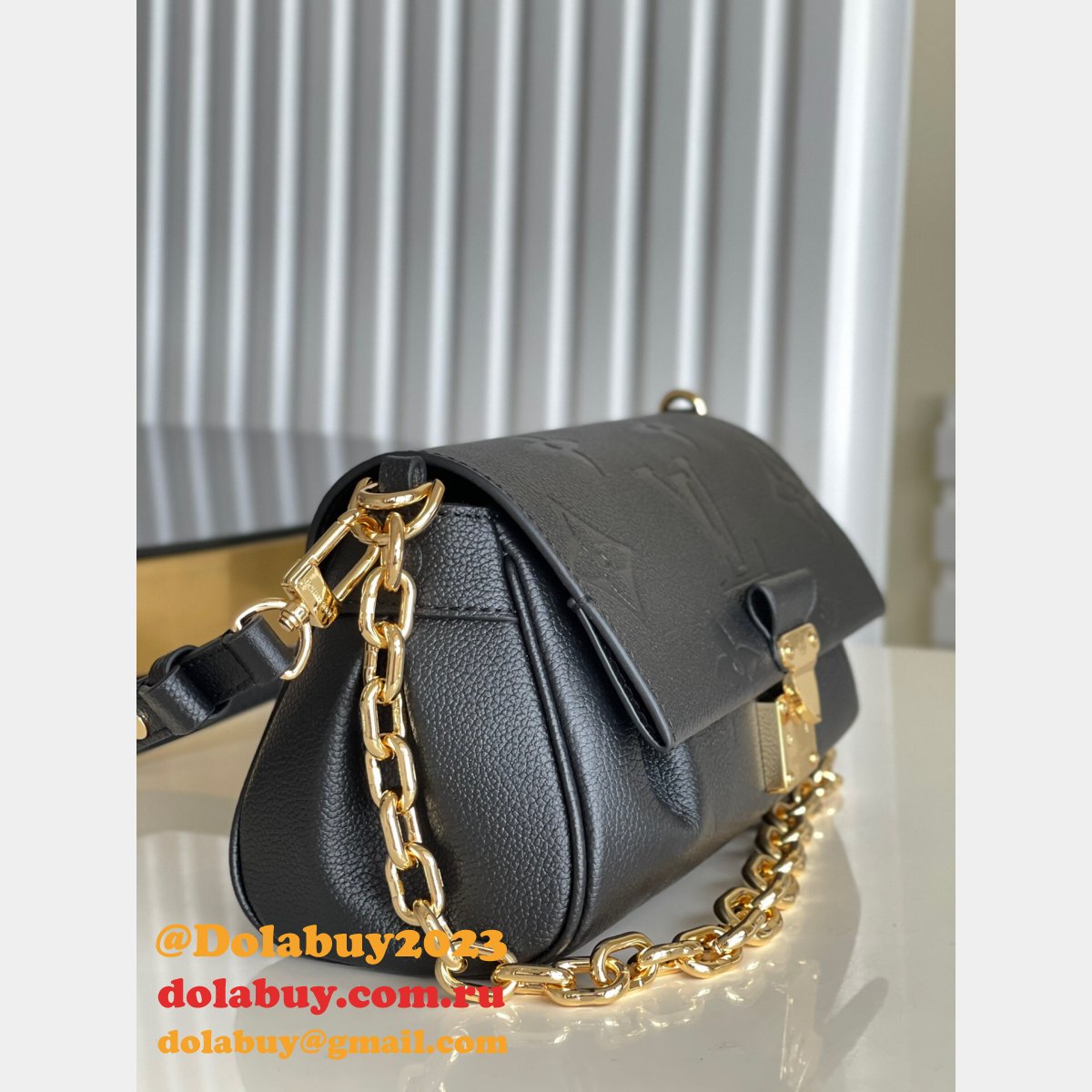 Buy Replica Louis Vuitton Favorite Monogram Empreinte Leather M45813 Bag