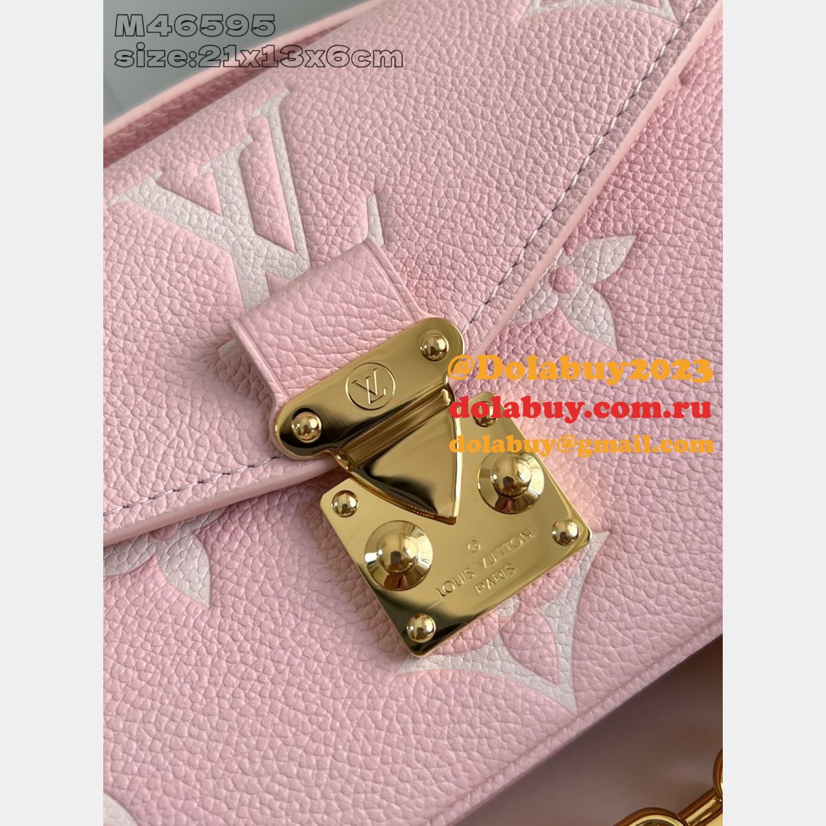 Louis Vuitton Pochette Métis East West M14208 Replica Bag