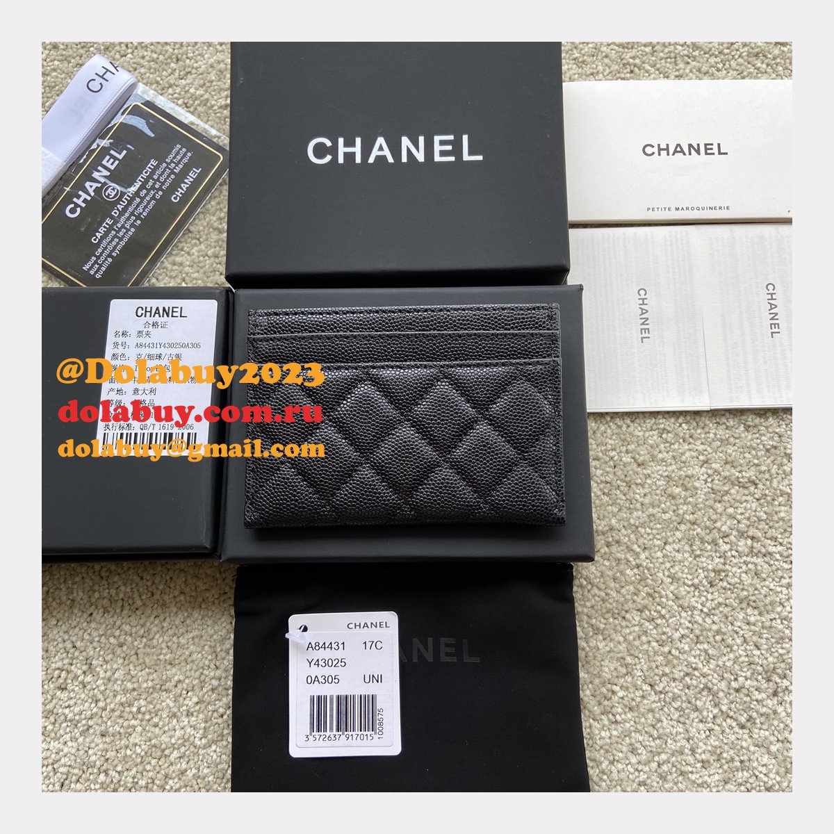 Top Quality 84431 CARD HOLDER CC wallet