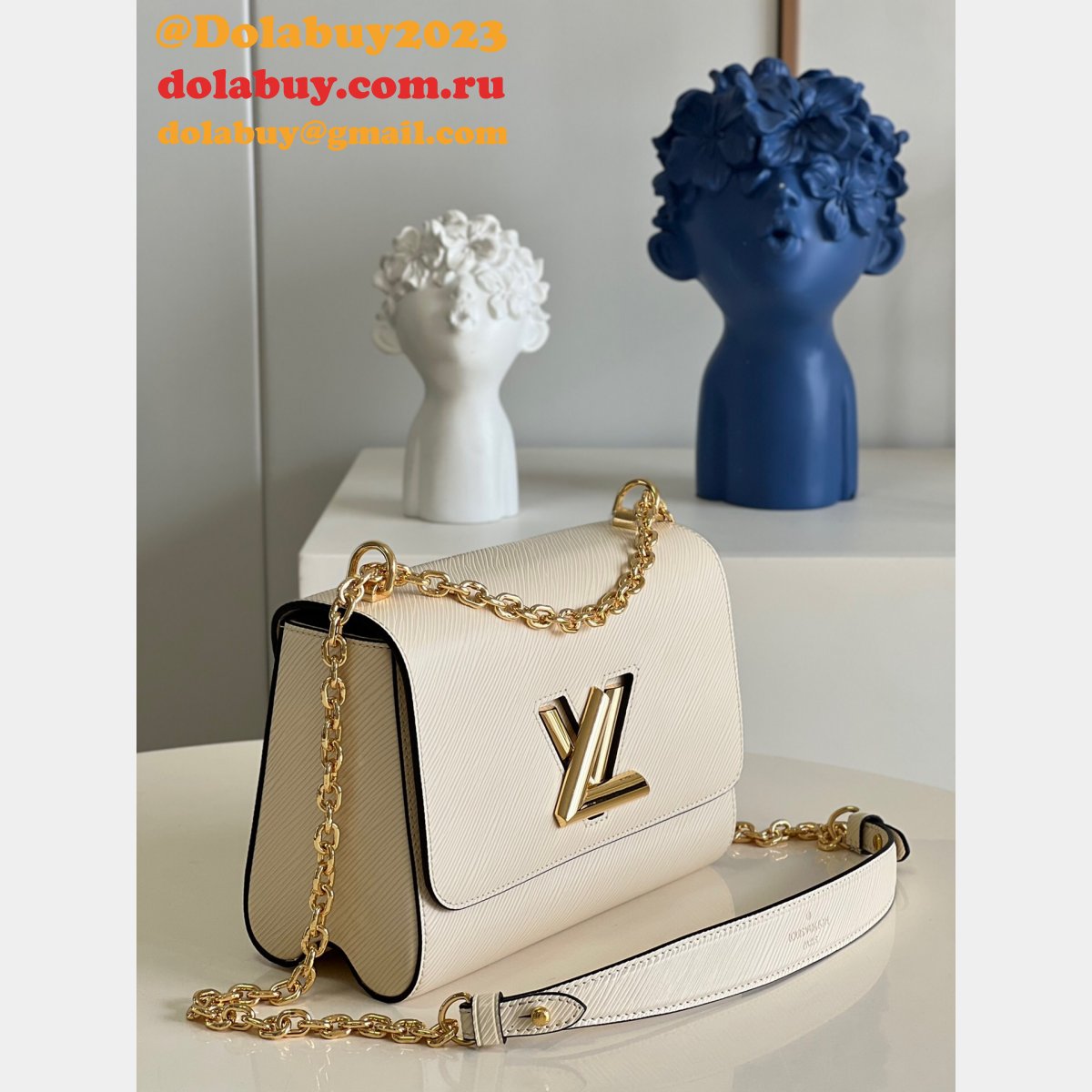 Louis Vuitton Replica M50280 Twist MM Epi Leather High Quality Designer