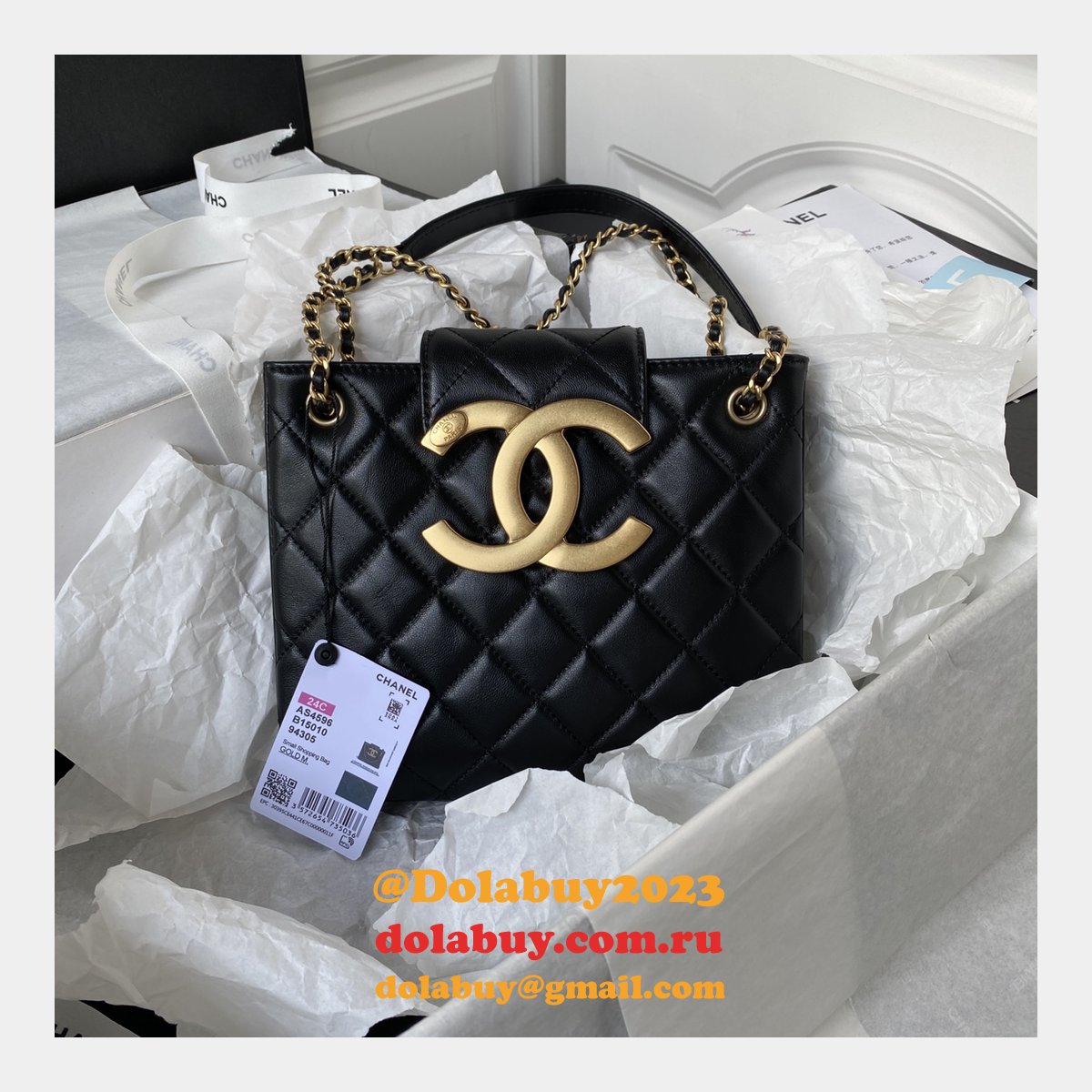 Shop Duplicate High Quality 2024 Cruise Shoulder Black AS4596 Bag