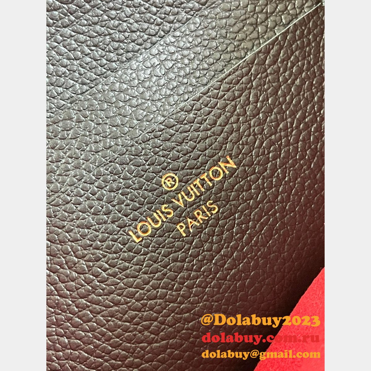 Louis Vuittons Knockoff Double Zip Pochette Monogram M69203 Brown Bag