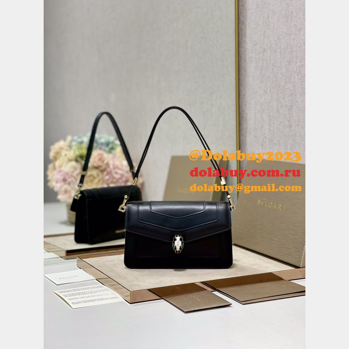 BVLGARI SERPENTI FOREVER EAST-WEST small bag 292104