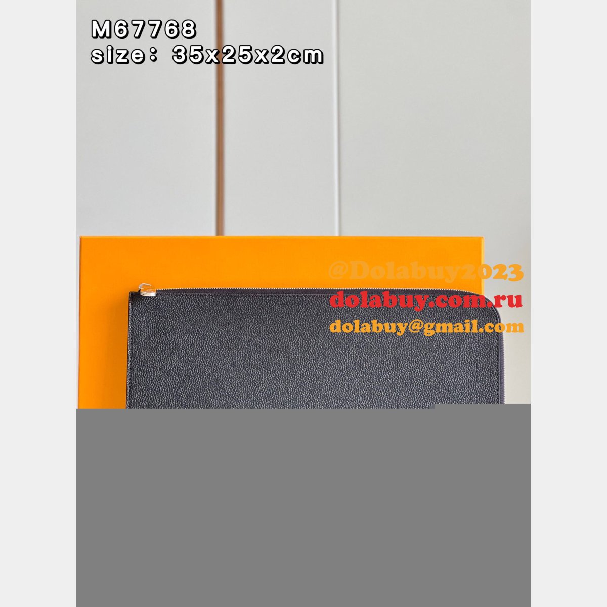 Dolabuy Louis Vuitton Pochette Jour M67768/M64153 Taurillon Fake