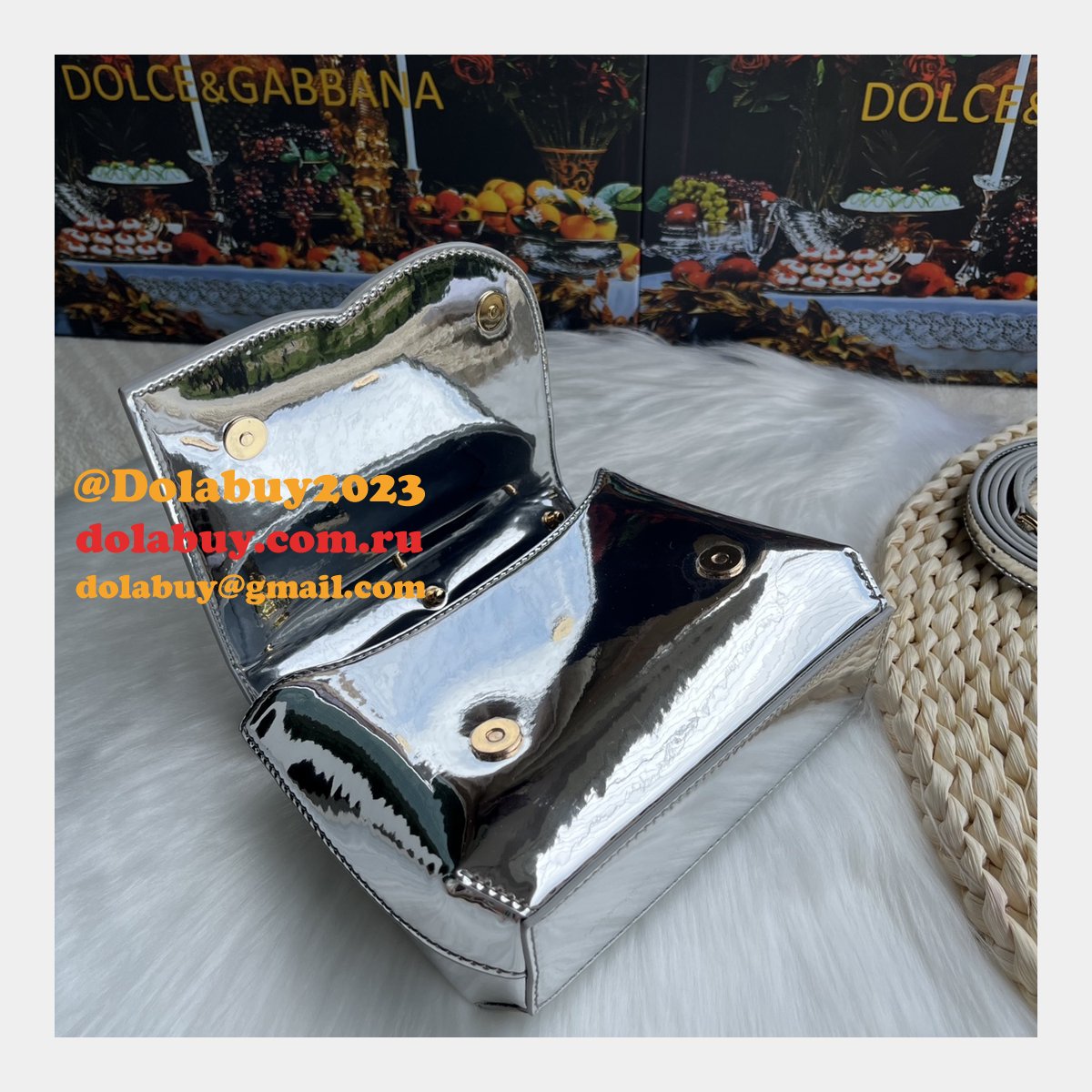 Buy Best 1:1 Replicas Dolce & Gabbana DG Logo 9112 Hand Bag