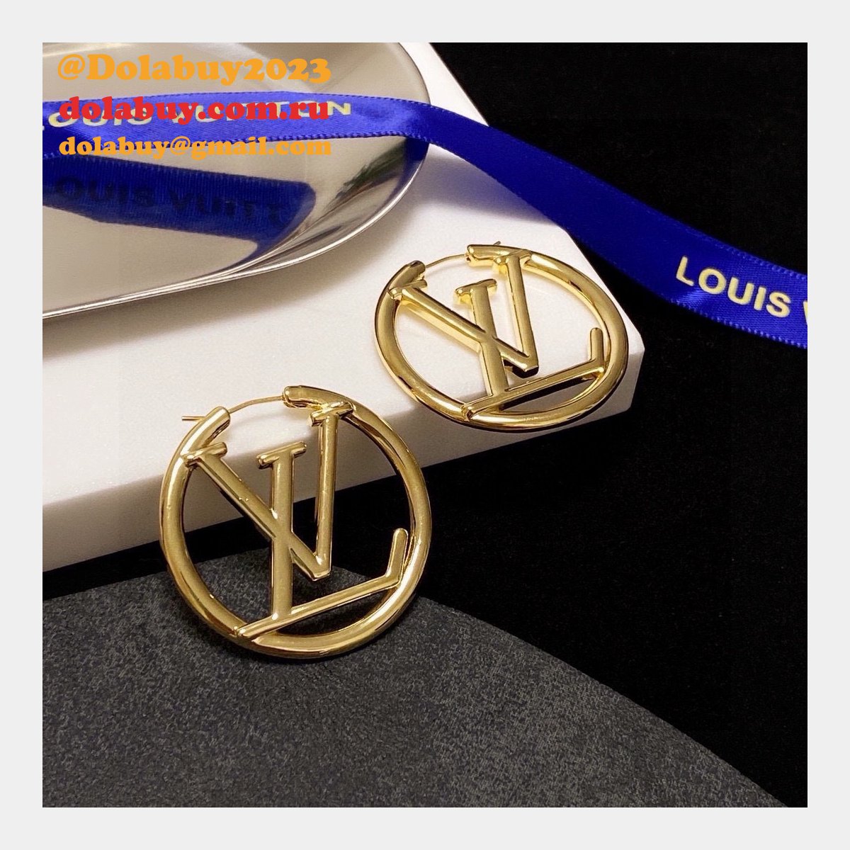 LV BIG CIRCLE Earrings