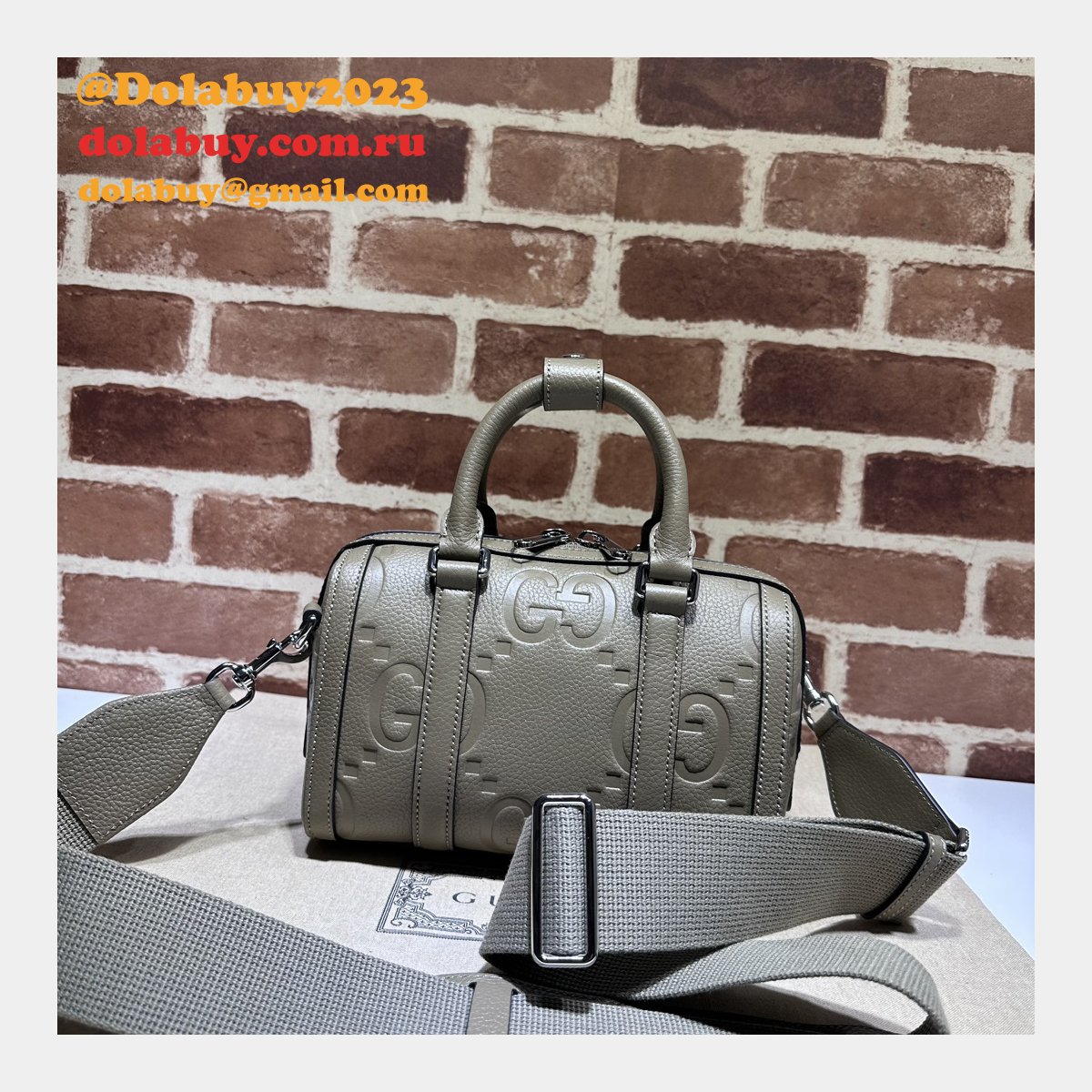 jumbo gg replica G*u*i 7 star 725292 duffle inspired bag