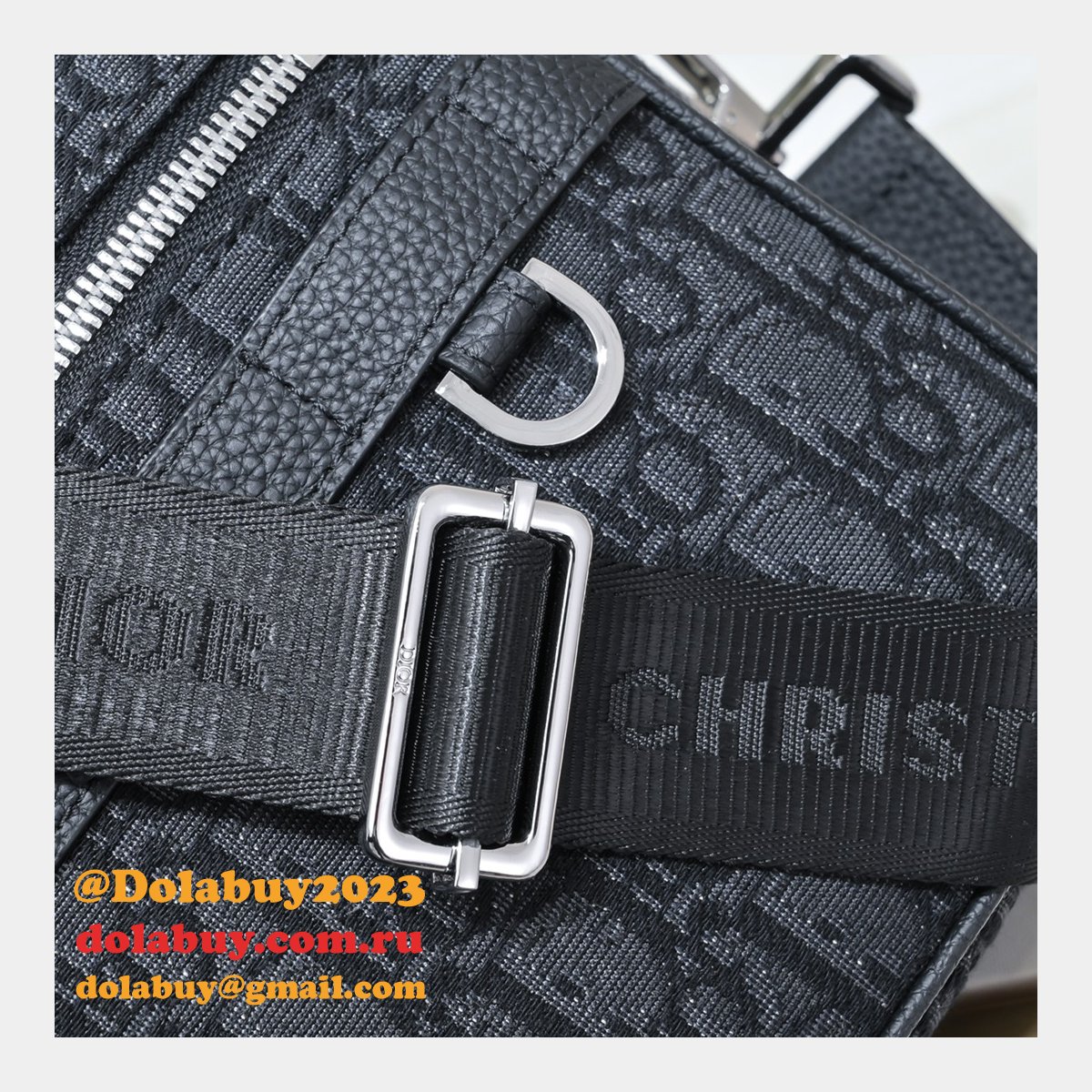 High Quality Replica UA Christian Dior Safari Messenger Mens Bag
