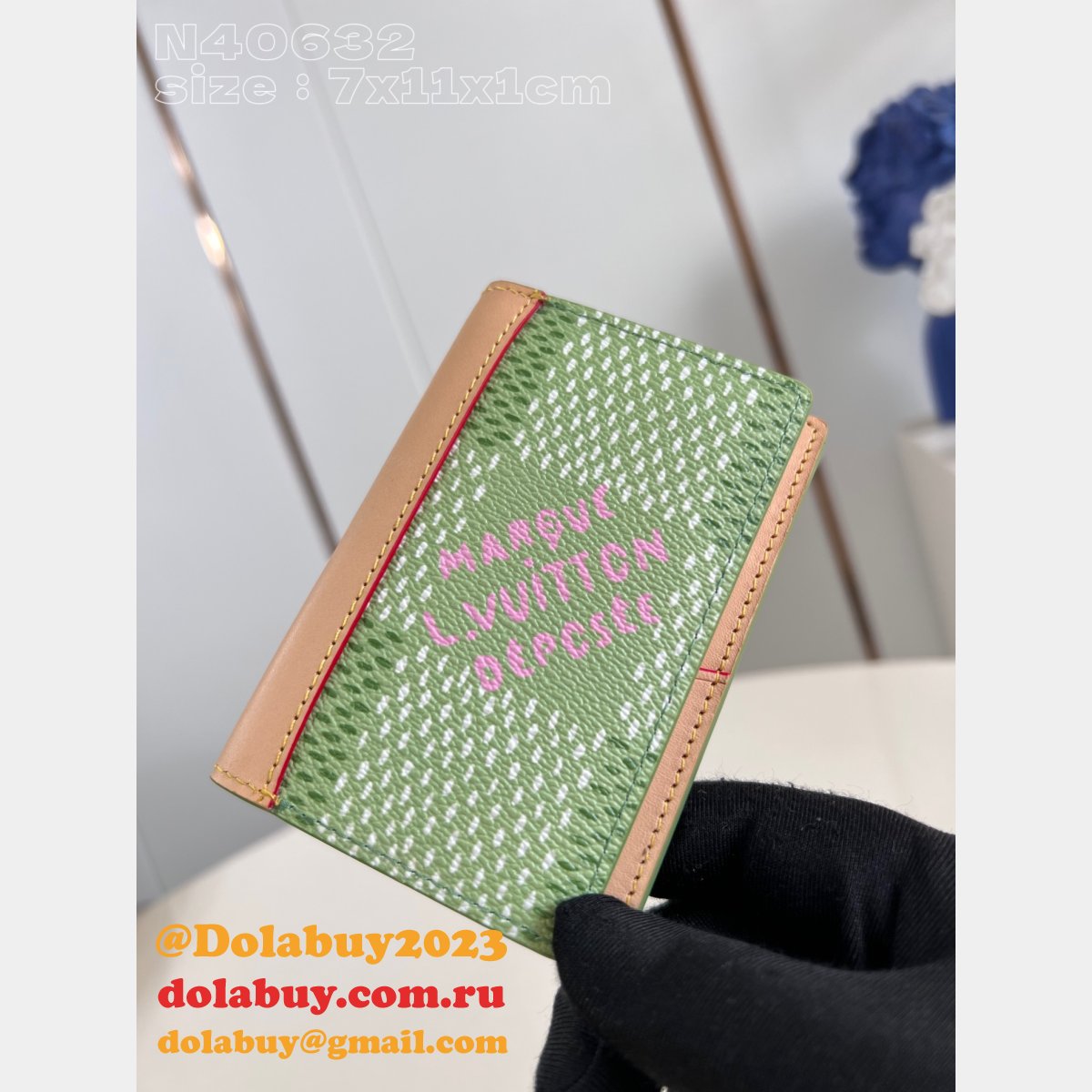 Pocket Organizer Slender Wallet Damier Louis Vuitton Fake Bag