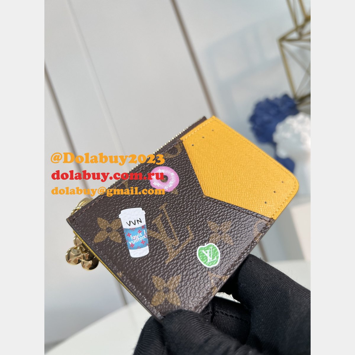 Louis Vuitton Replica 57th Street NYC Romy Card Holder Exclusive M12998 Bags