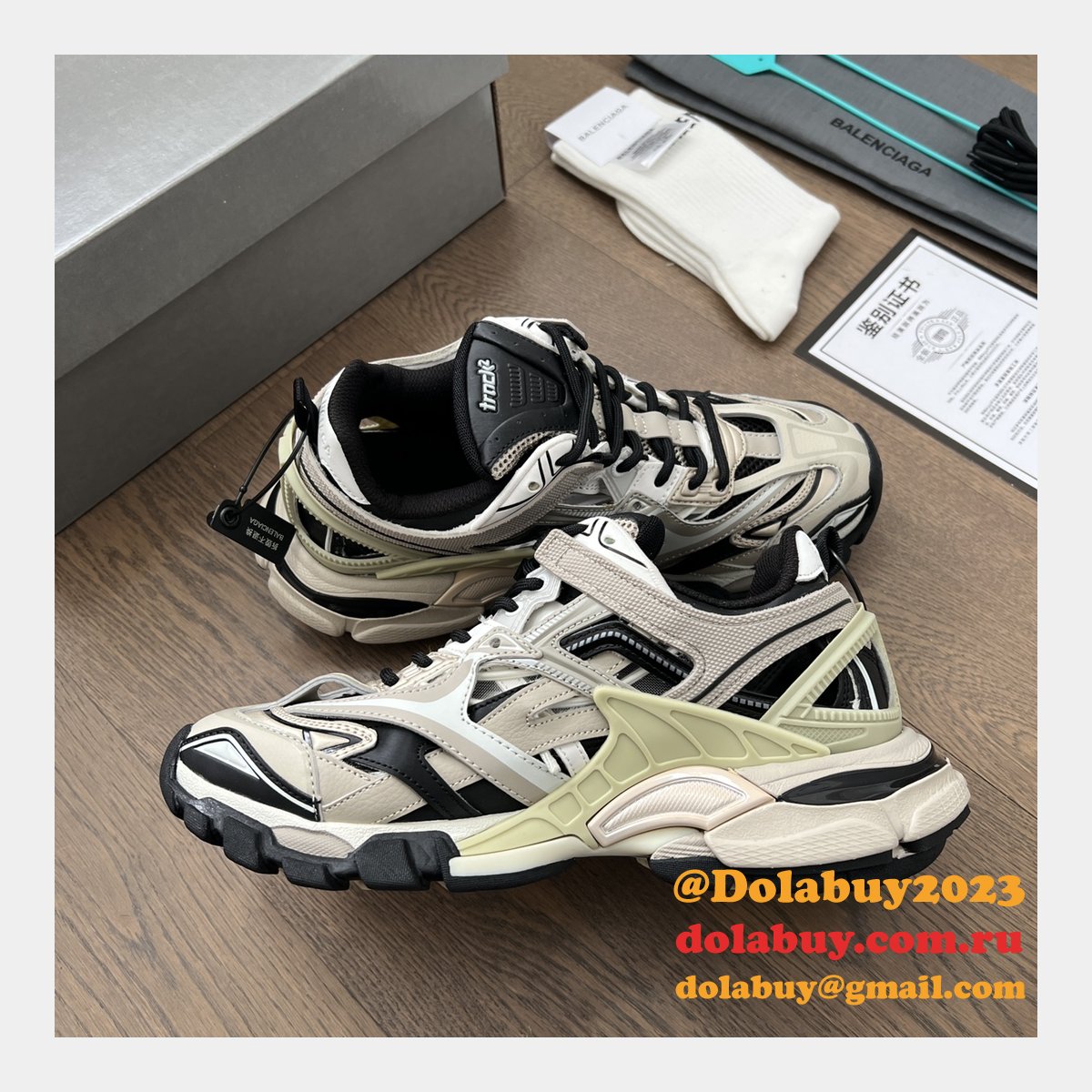 Replica Buy Balenciaga Track Trainer 4.0 Sneakers 1:1 Mirror Shoes