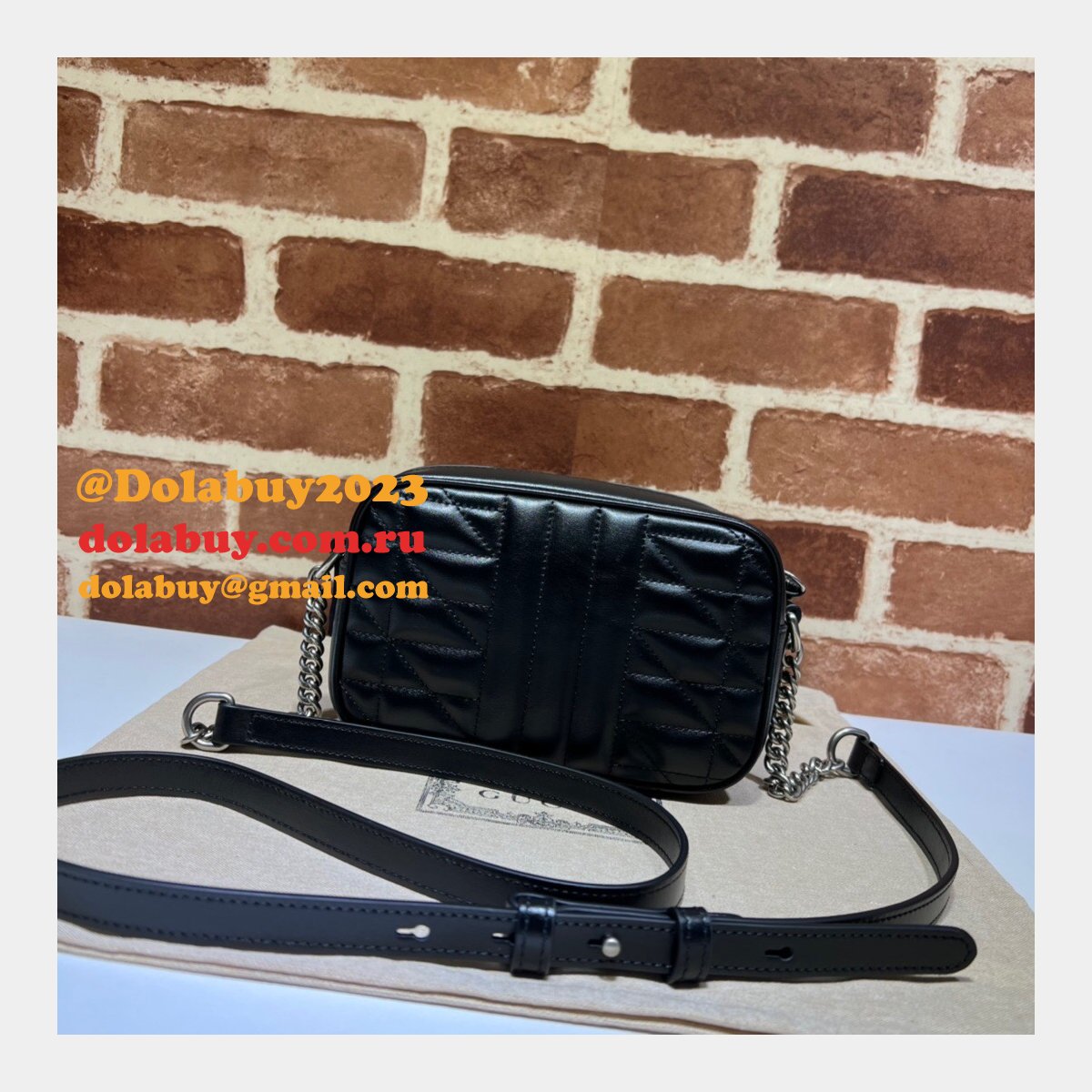 lovely G*u*i designer replica gg marmont mini shoulder 634936 bag