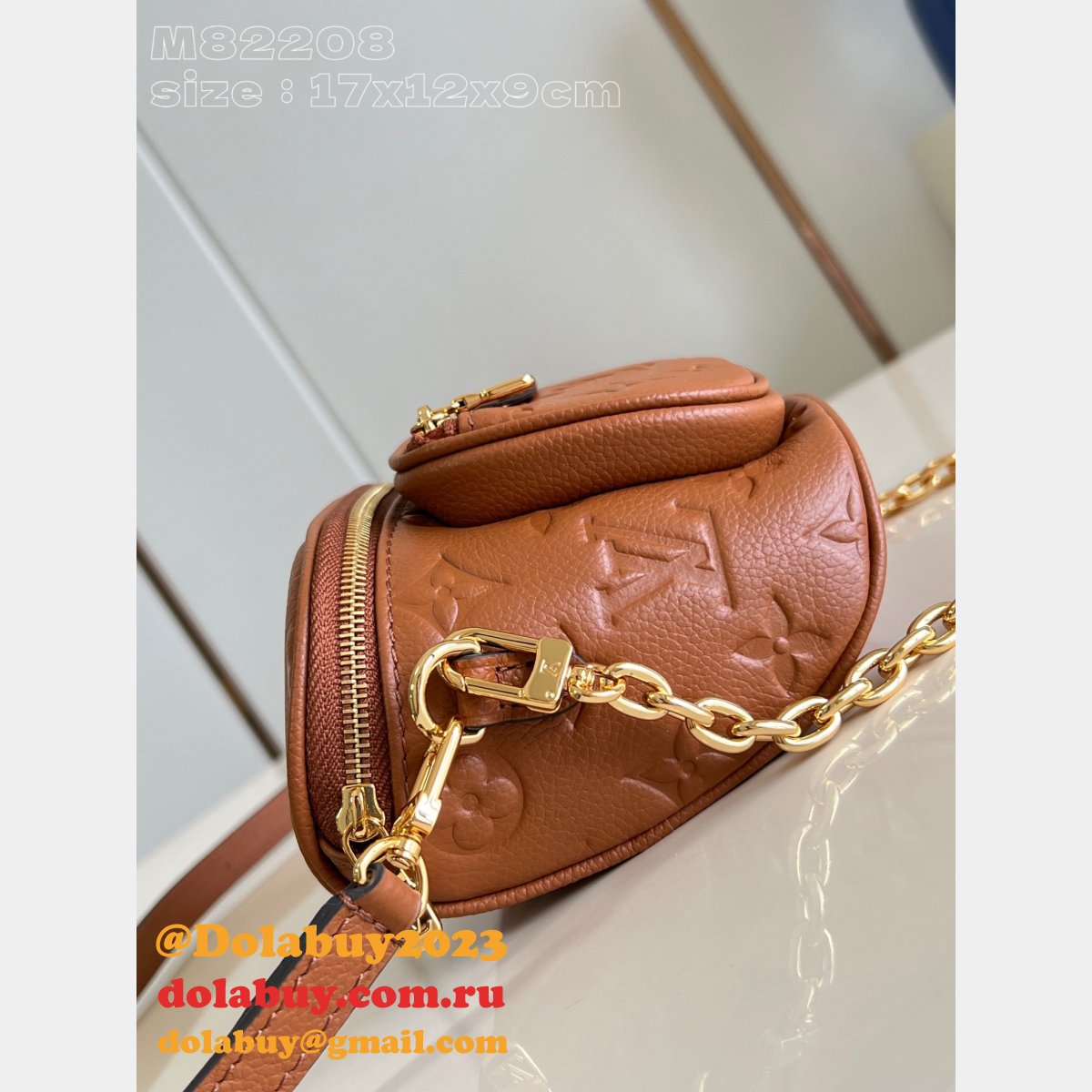 Designer M82208 Louis Vuitton Duplicate Bumbag Monogram Empreinte Bag