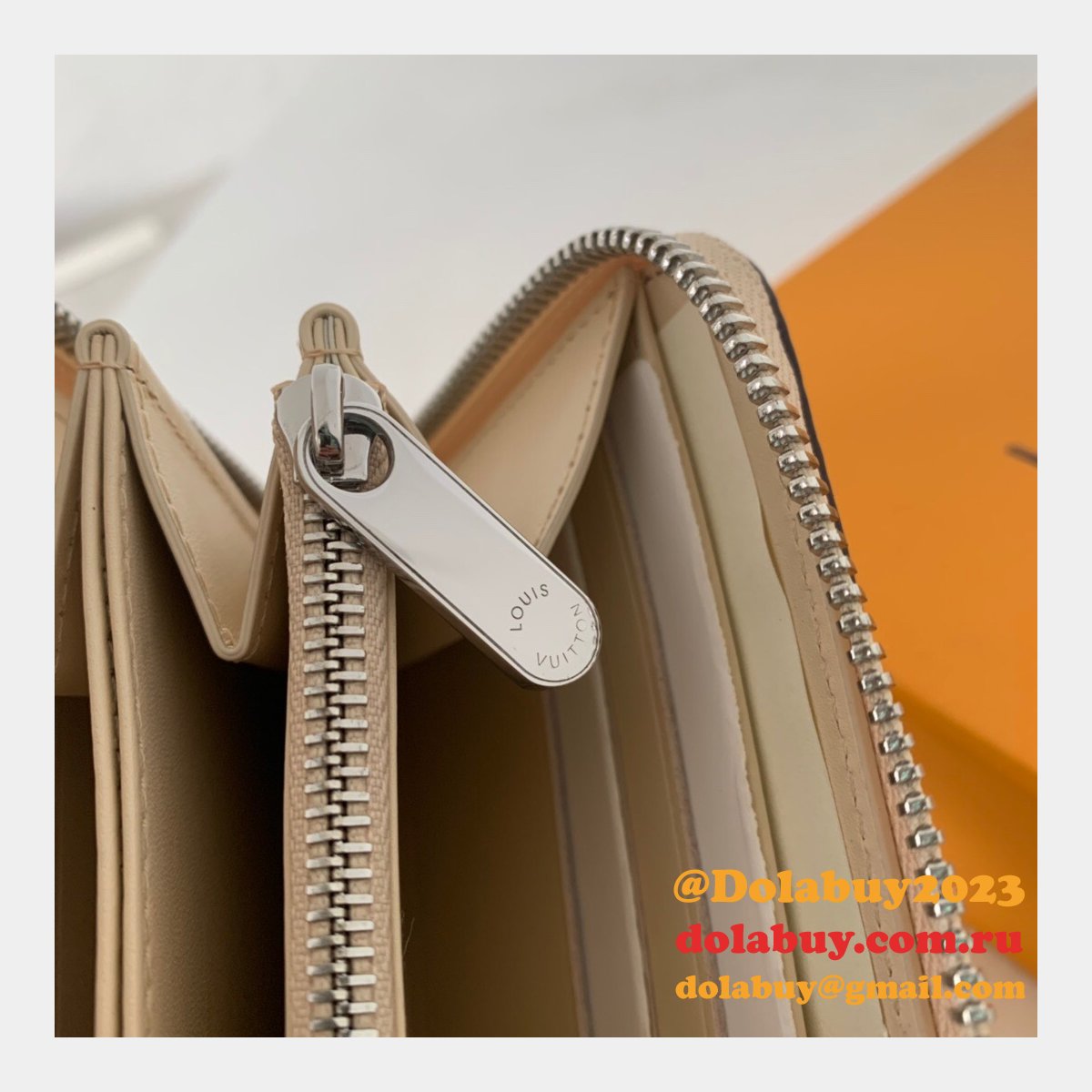 Louis Vuitton M61867 Fake Zippy Wallet Mahina Multiple Colour