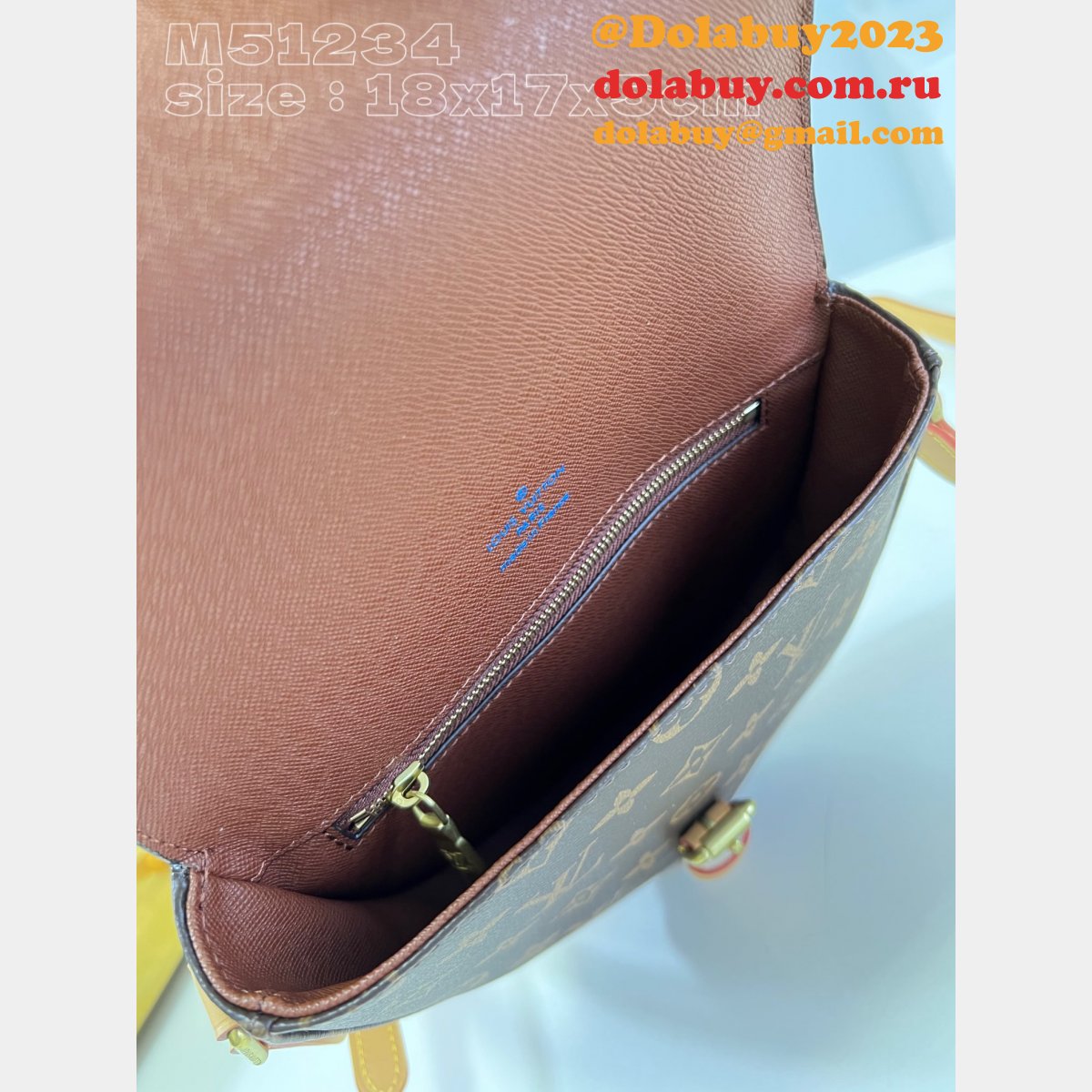 Auth Replica Louis Vuitton 1:1 High Quality Monogram Chantilly M51233 Shoulder