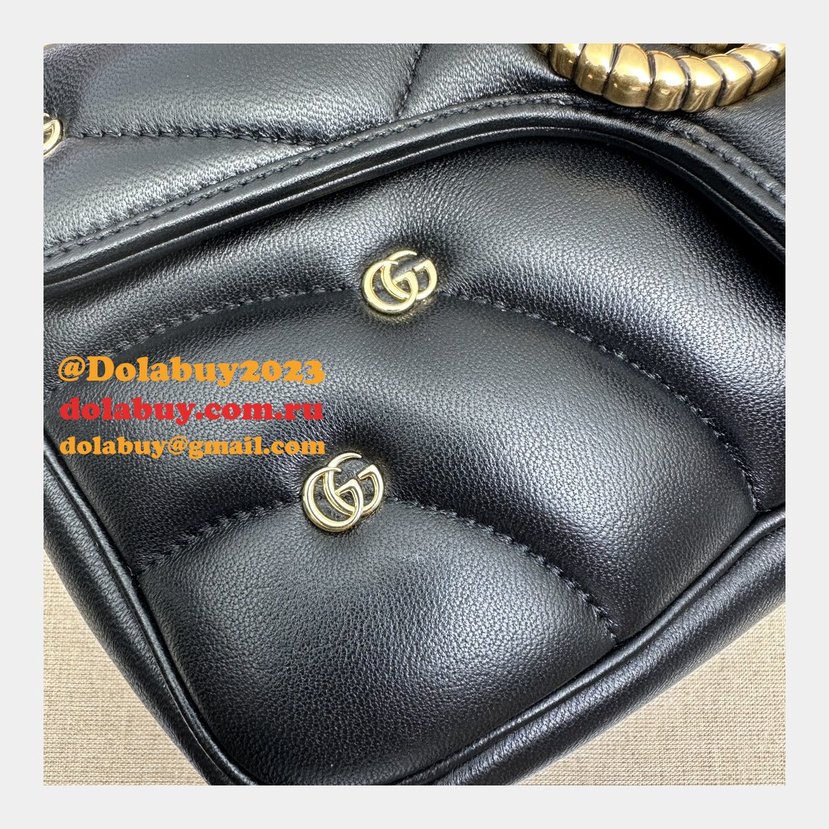 matelassé copy 443497 G*u*i gg marmont small replicas bag