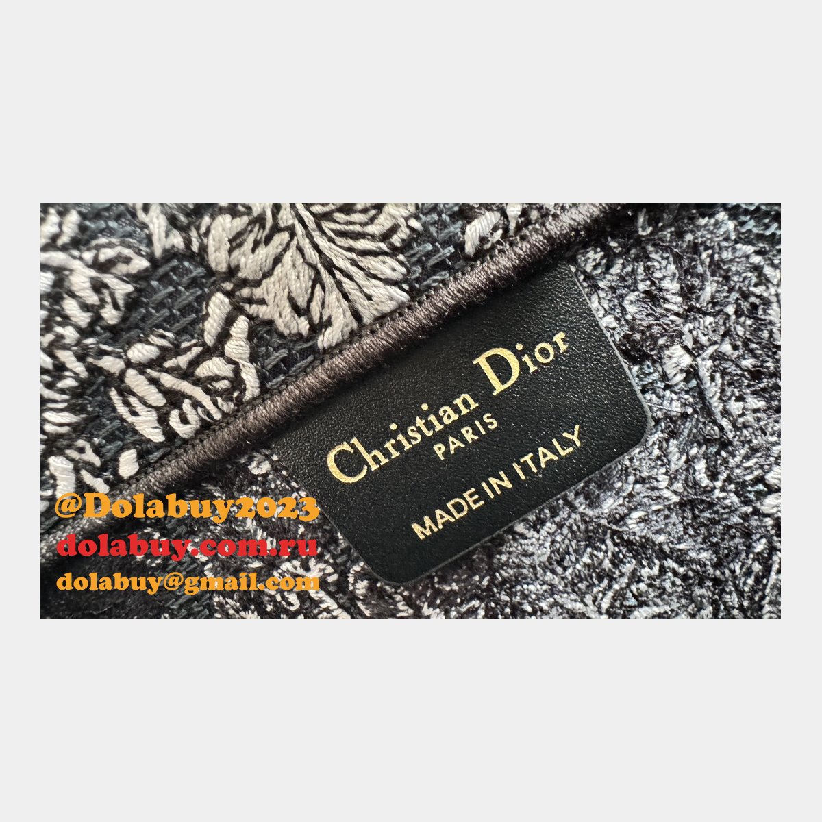 Buy Cheap Replica Bags Christian Dior CD Book Tote Online