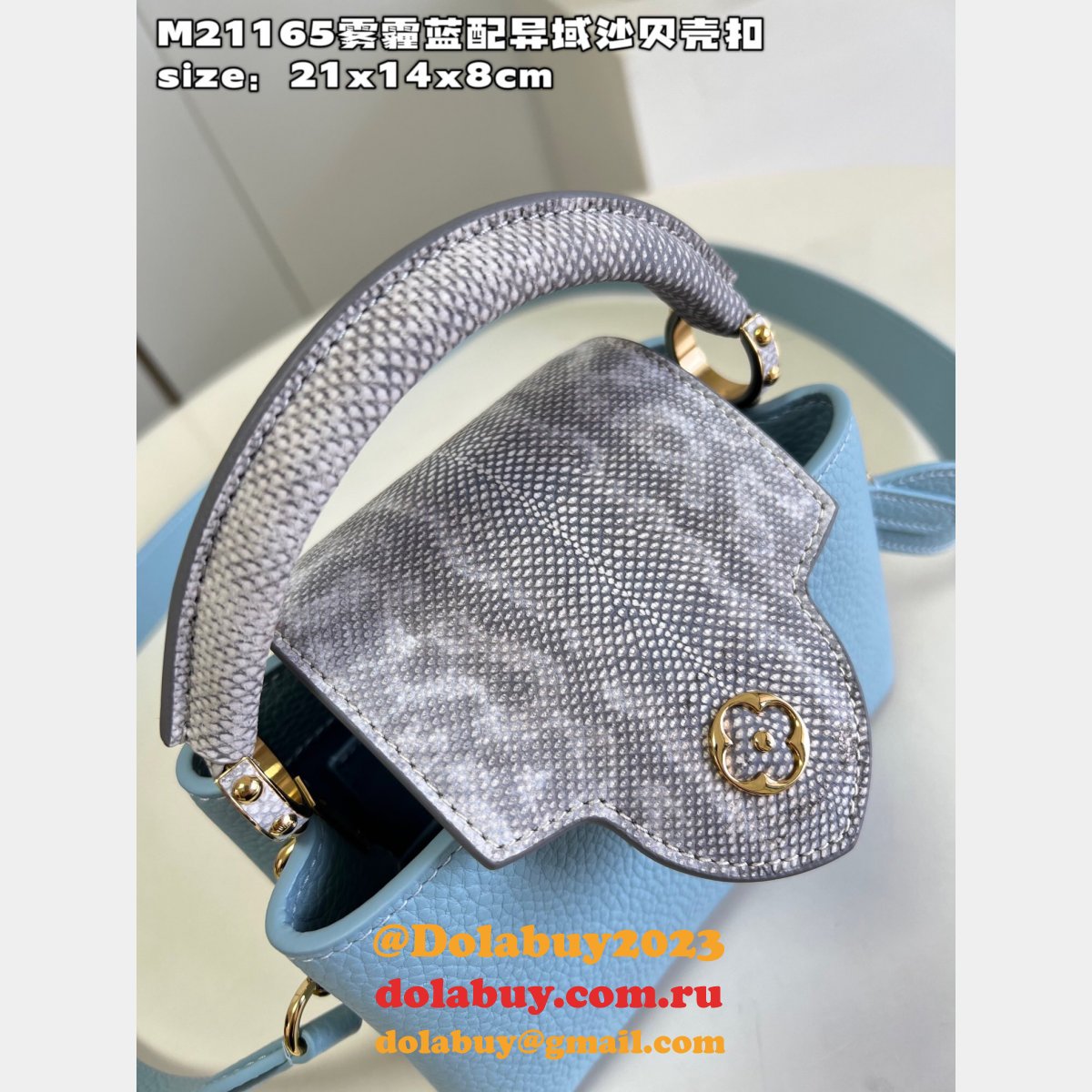 How To Louis Vuitton Buy M48865 Shoulder Bag Handbag Capucines