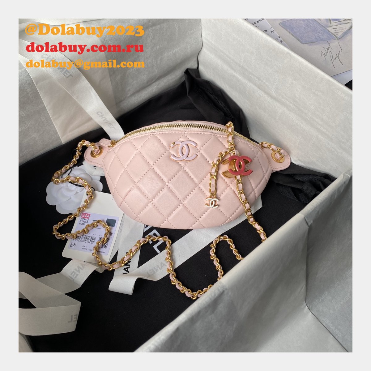 Inspired Top Quality AS4113 Waist Shoulder Chain Bags