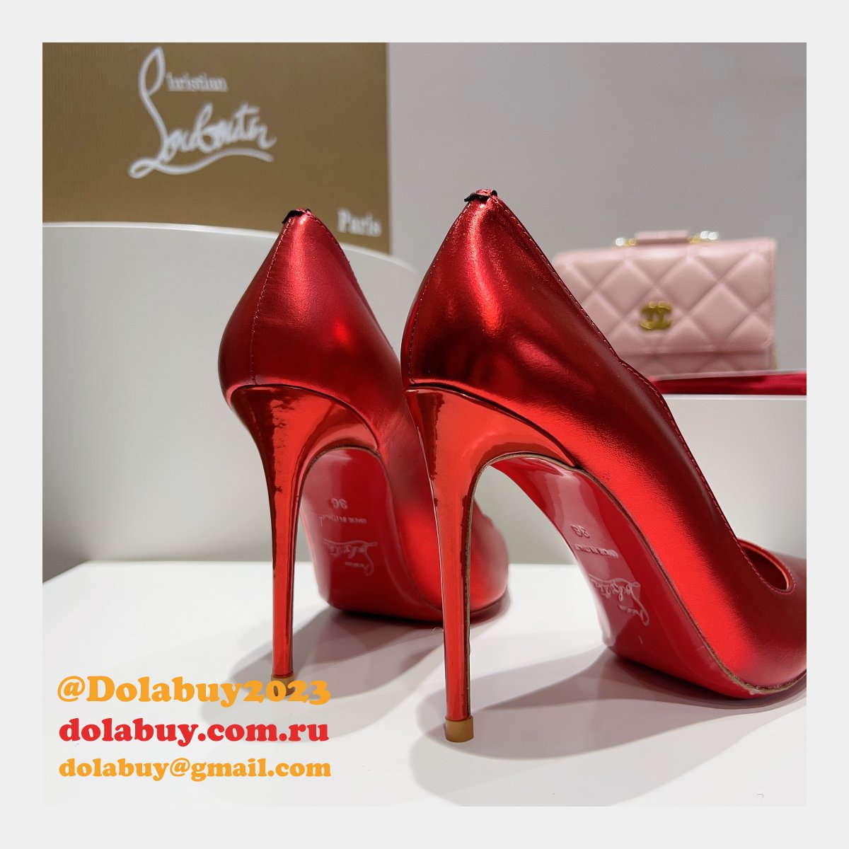 7 Star TOP Christian Louboutin High Quality Best HIGH HEEL SHOES
