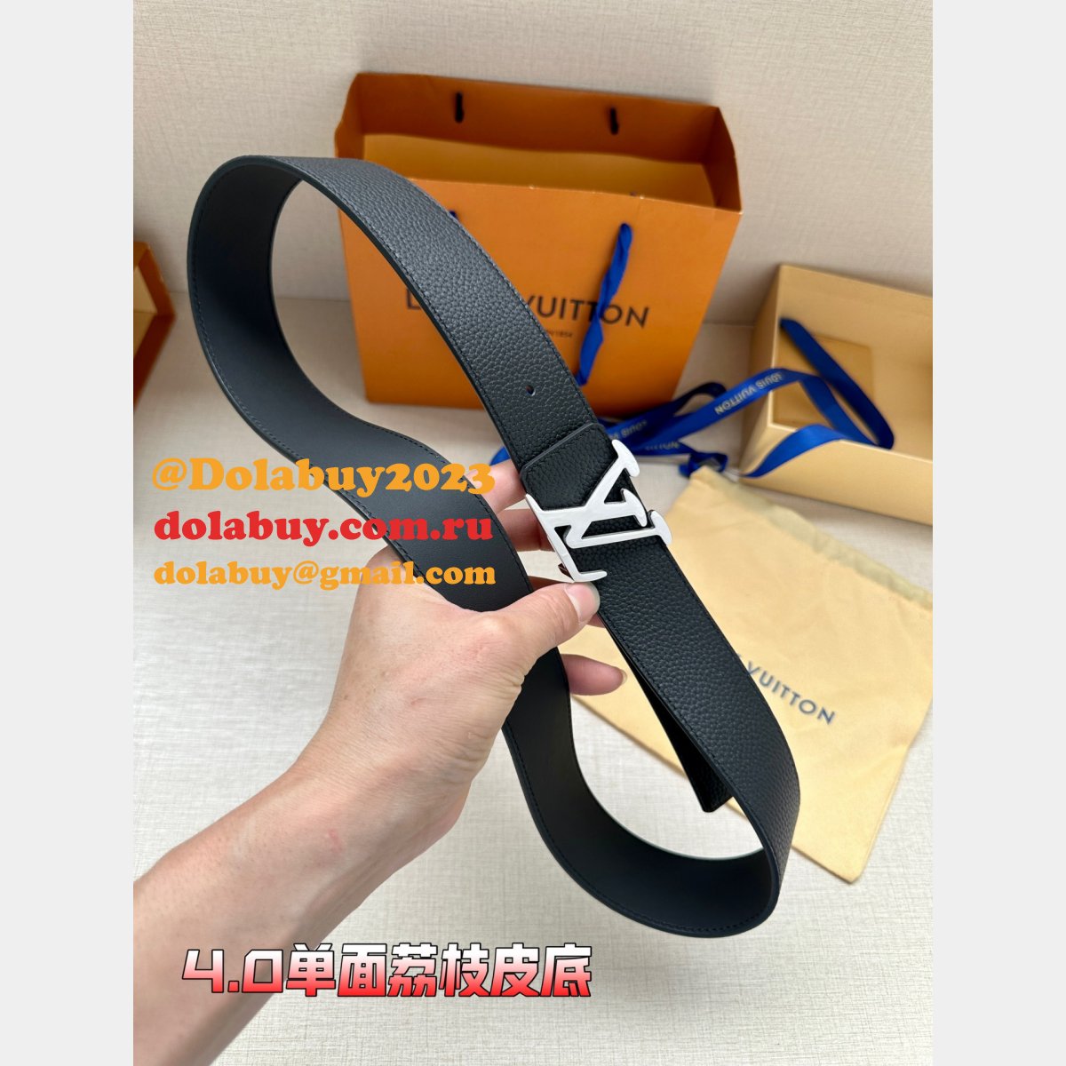 Replica Top Quality LOUIS VUITTON BELT 40MM