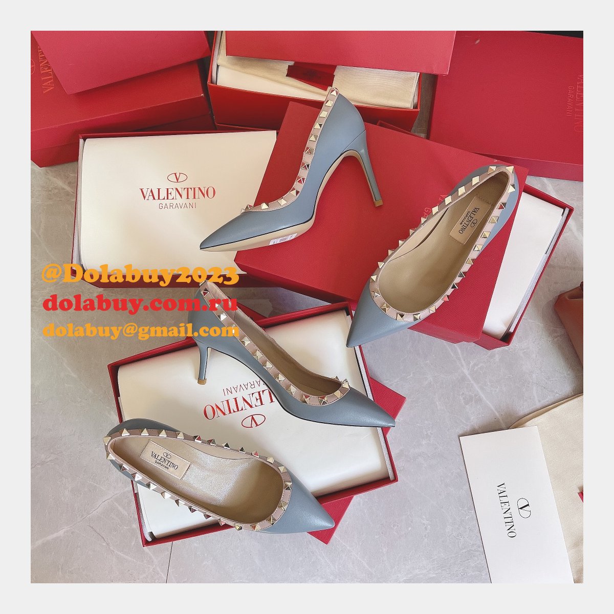 How Every Designer Fake Valentino Rockstud Pumps