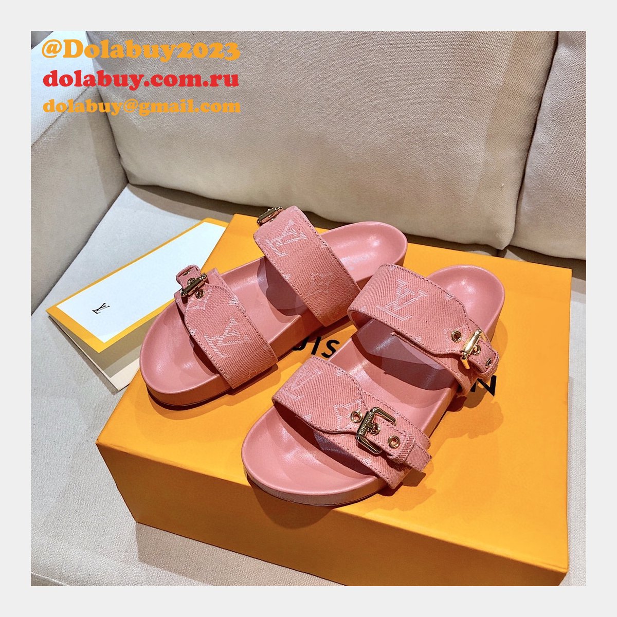 Louis Vuitton replica slippers shoes Every Designer