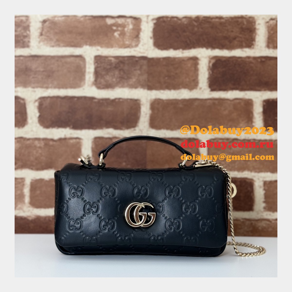G*u*i duplicate gg milano 806017 top handle high bag