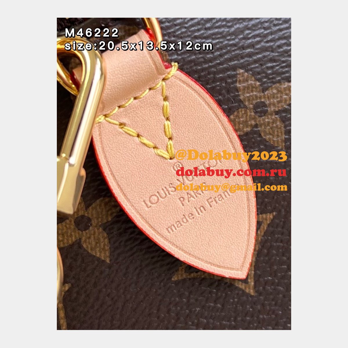 Find Cheap Louis Vuitton Replica M46222 Speedy Bandoulière 20 Monogram