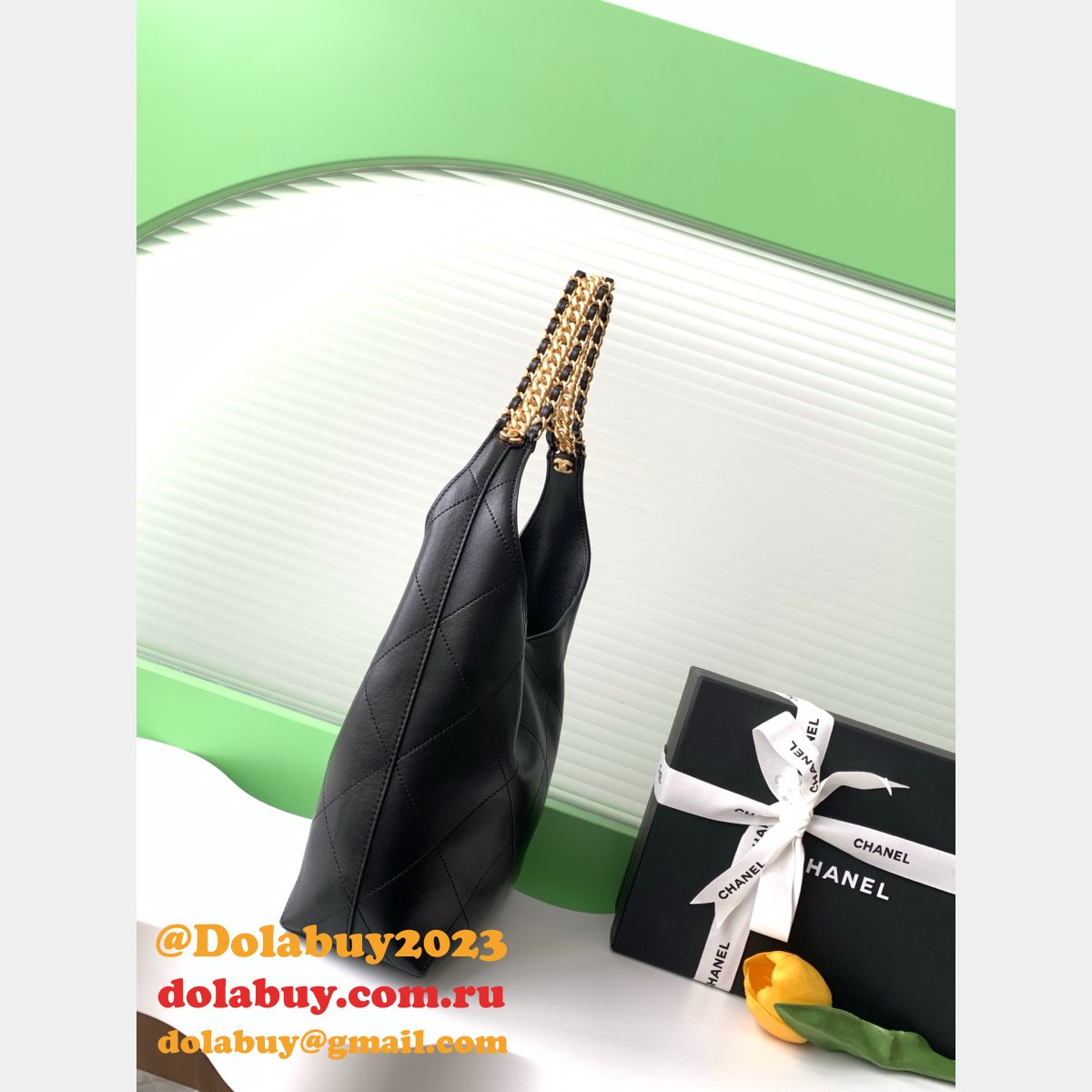 Duplicate AS5403 & AS5425 Black Best Hobo Handbag