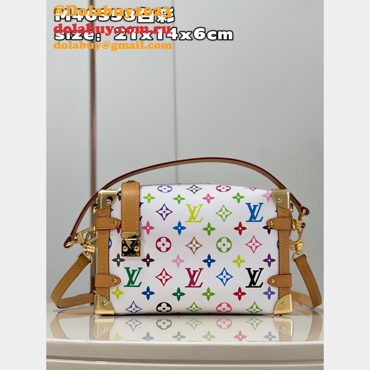 M46358 Louis Vuitton Replicas Side Trunk Monogram Multicolor Bag