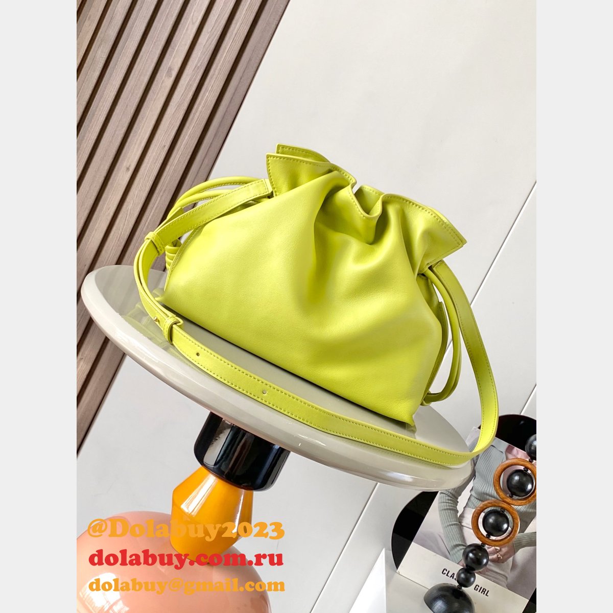 Top Quality LOEWE Medium Flamenco Clutch In Nappa Calfskin 30CM