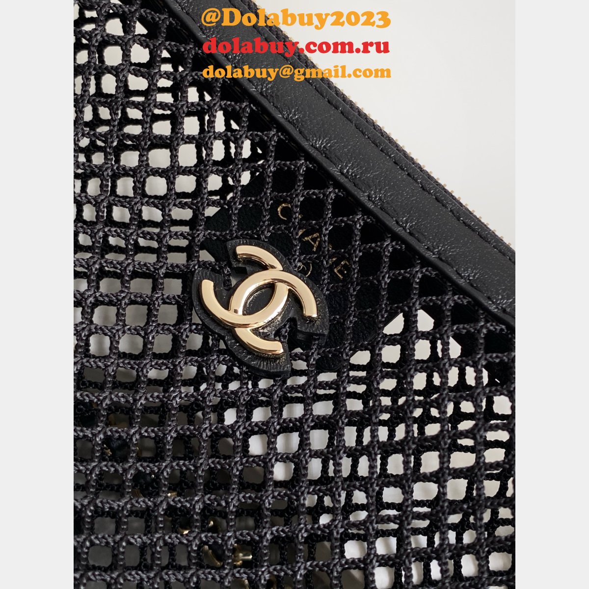 Top Quality Clutch With Chain AP4573 Duplicate Mesh 1:1 Bag