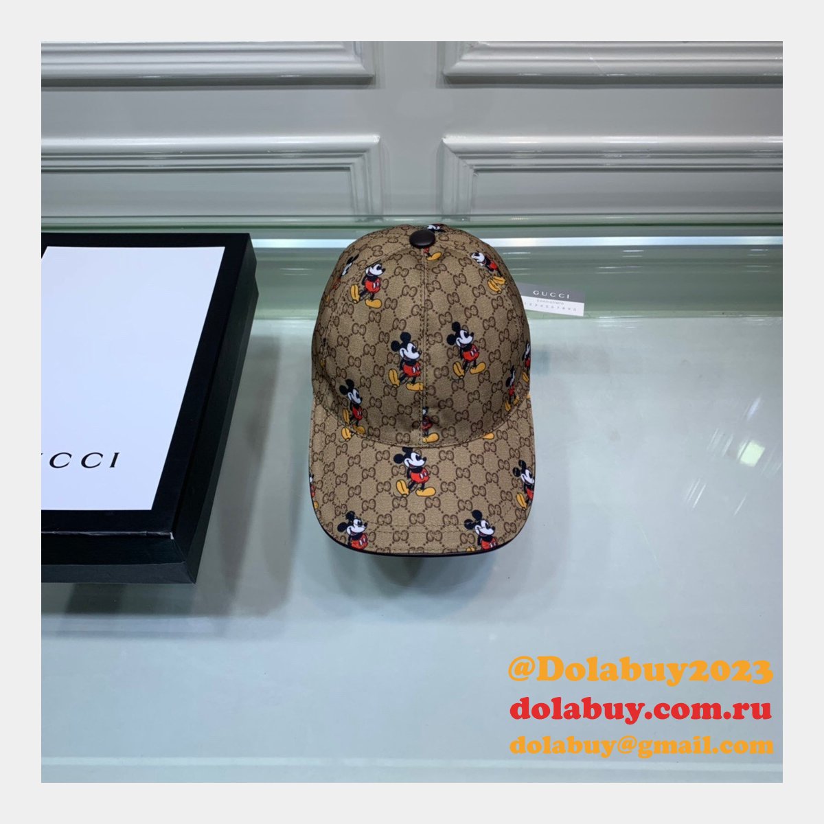 top quality G*u*i mickey mouse hats