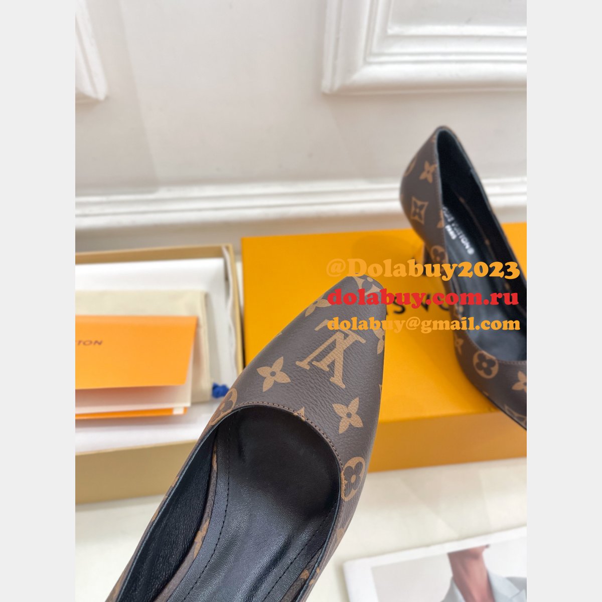 Cherie Heel High quality Louis Vuitton Replica Shoes