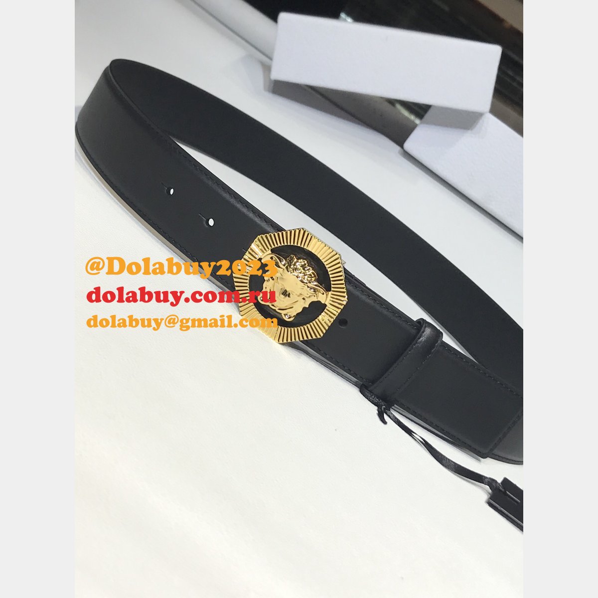 High Quality VERSACE 38mm Perfect Belt