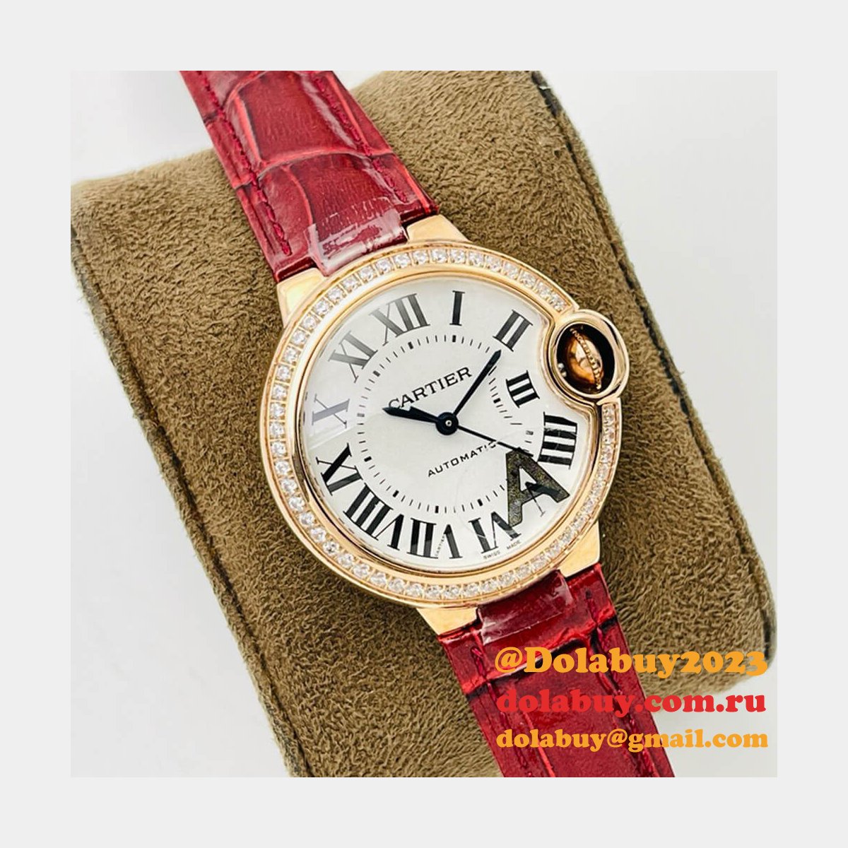 Cartier 33mm Ballon Bleu de Cartier watch