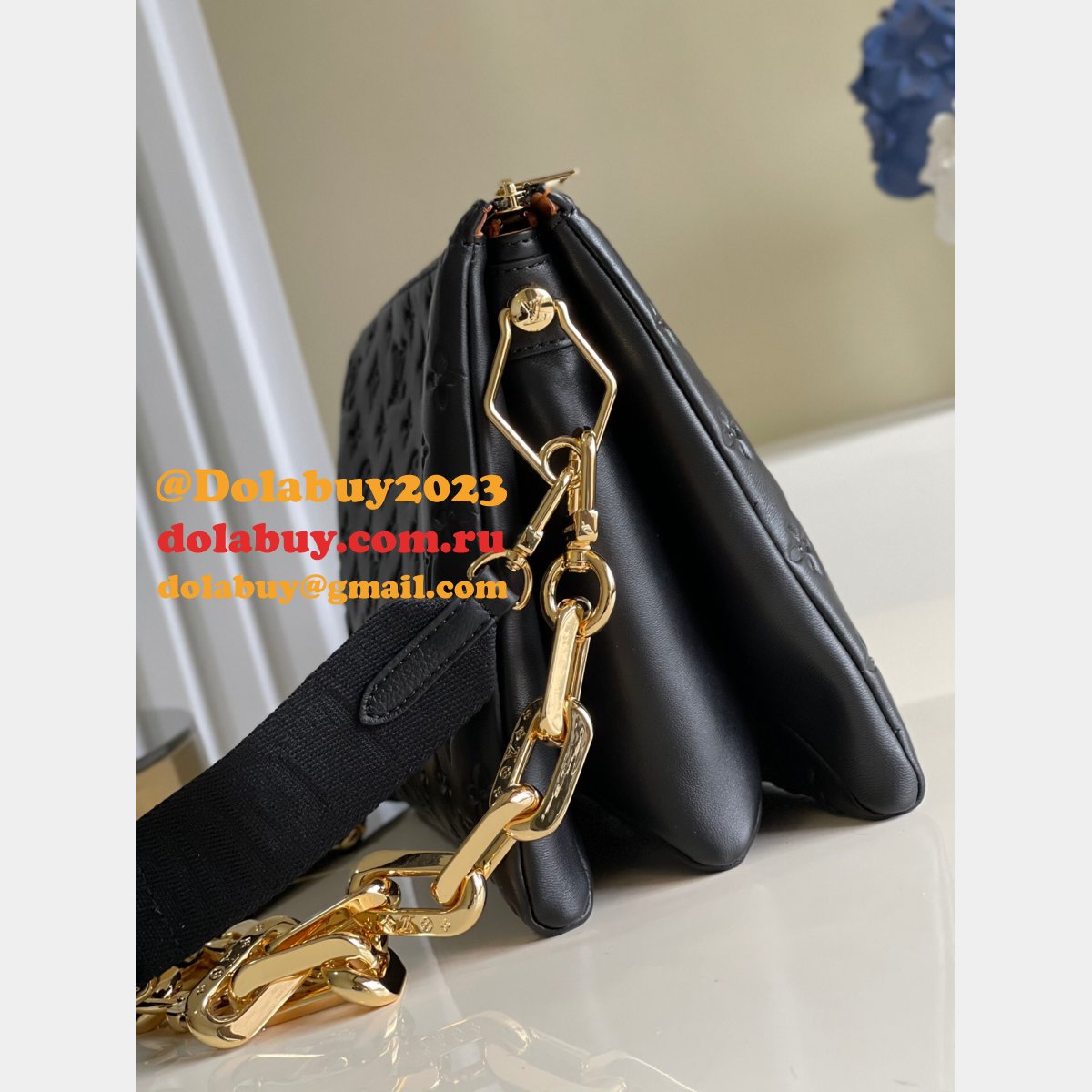 Coussin Other Leathers M57782 Black Louis Vuitton Replica